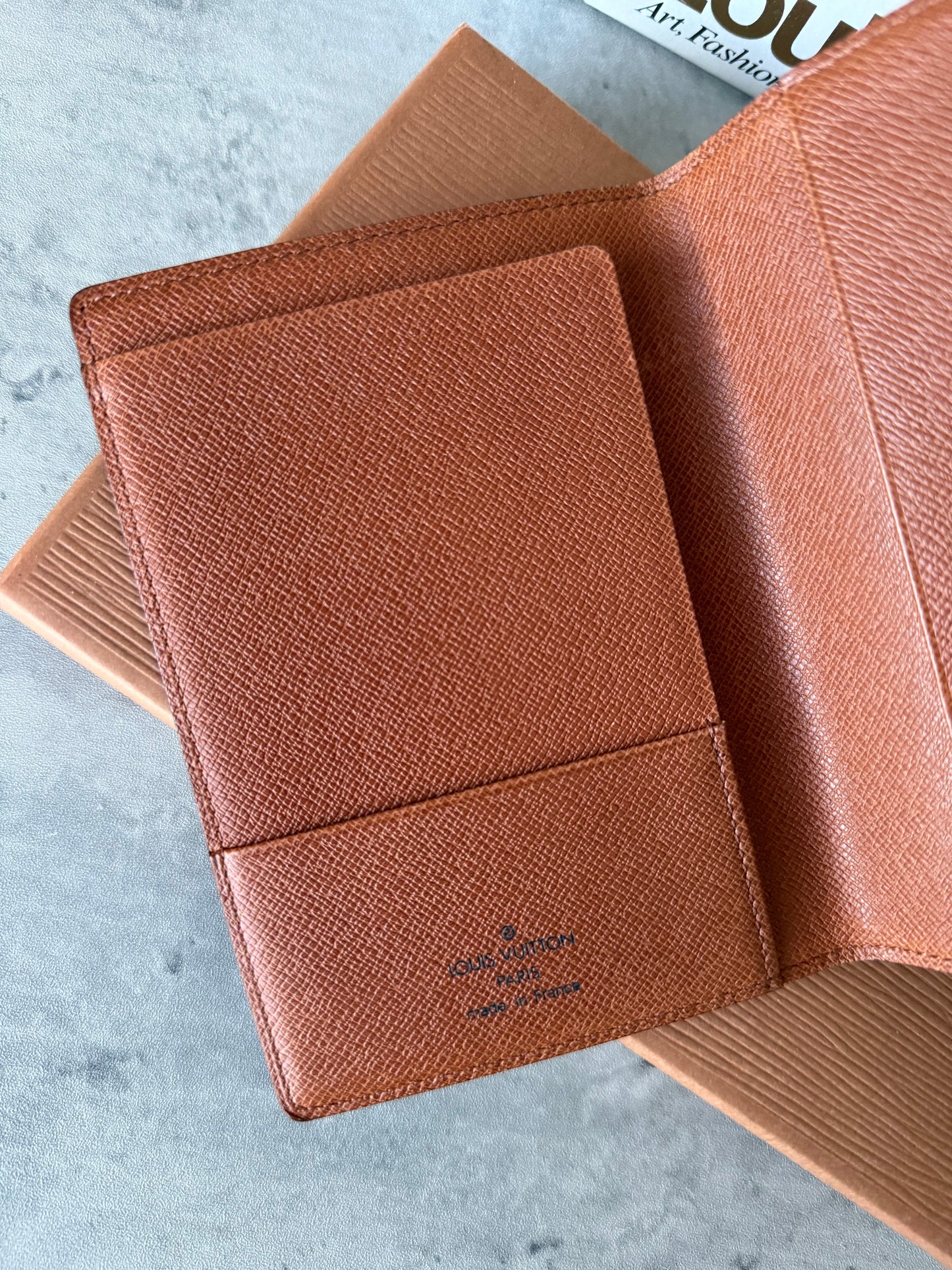 LV Passport Holder Monogram