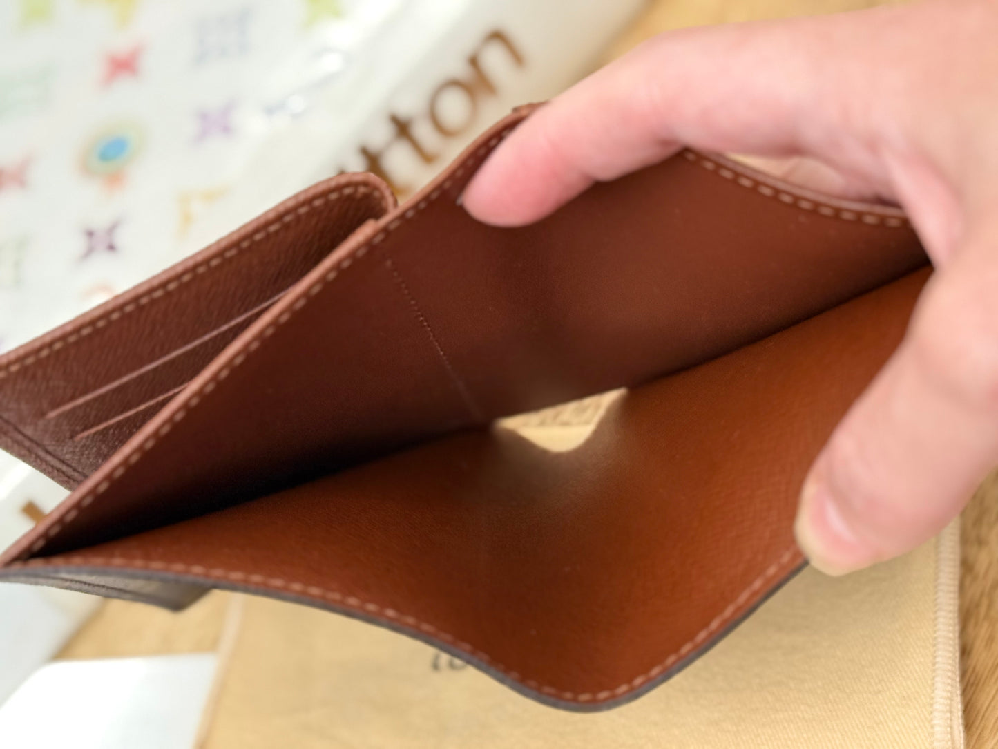 LV Trifold Monogram Wallet