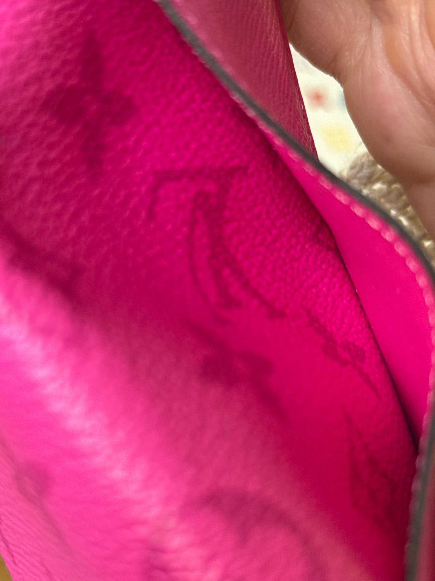 LV Taigarama Fuchsia Pocket Organizer