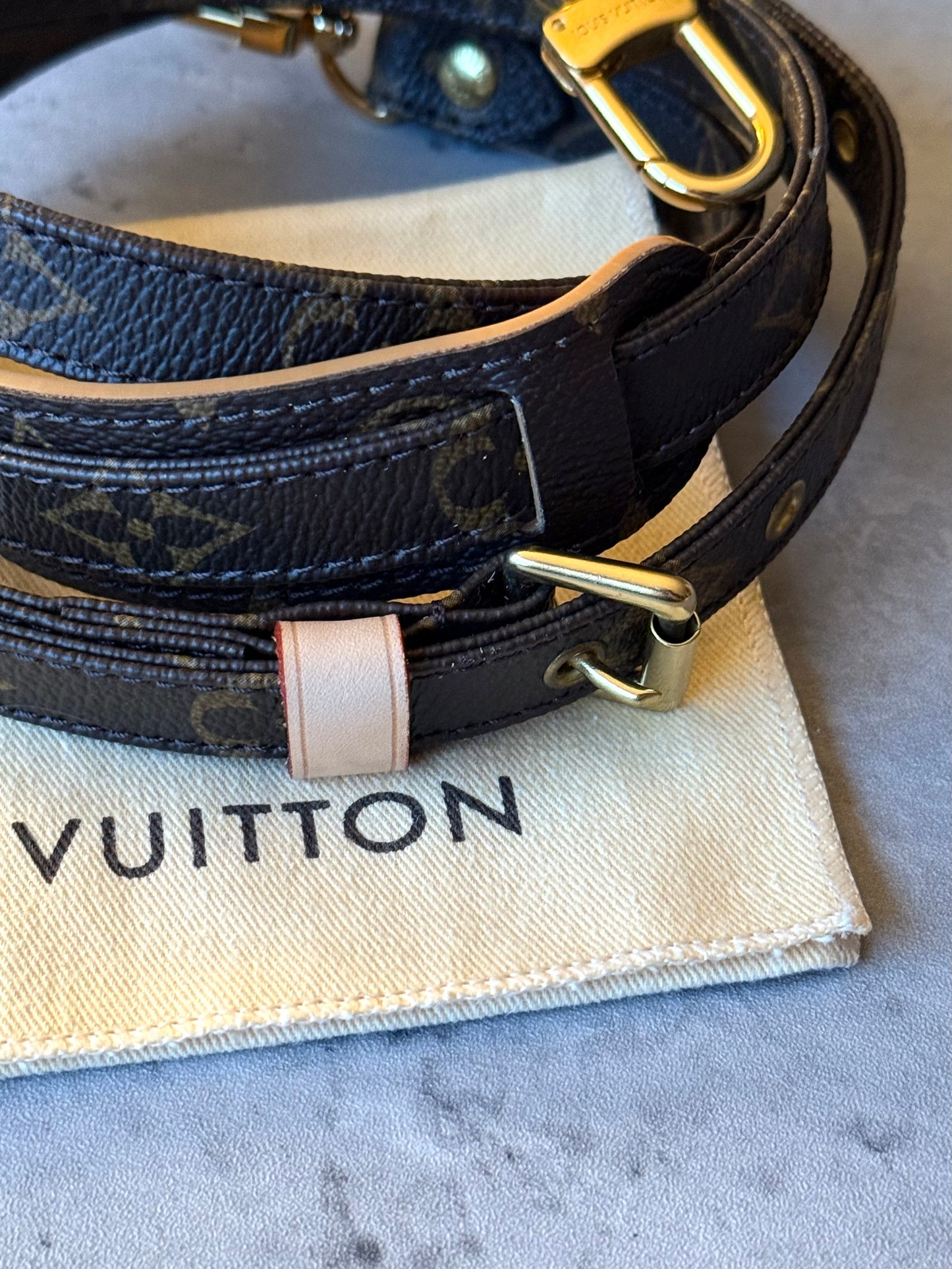16 MM Adjustable Monogram Strap