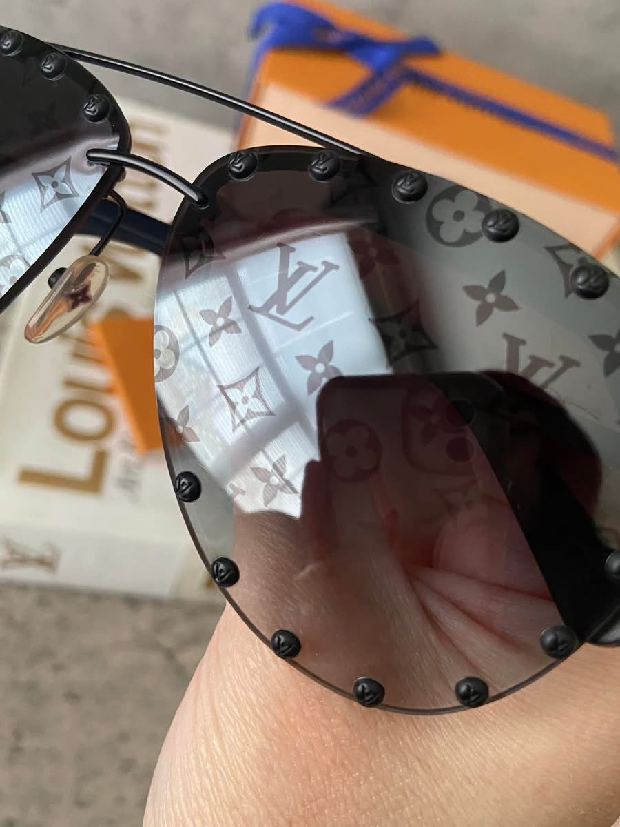LV The Party Black Metal Sunglasses