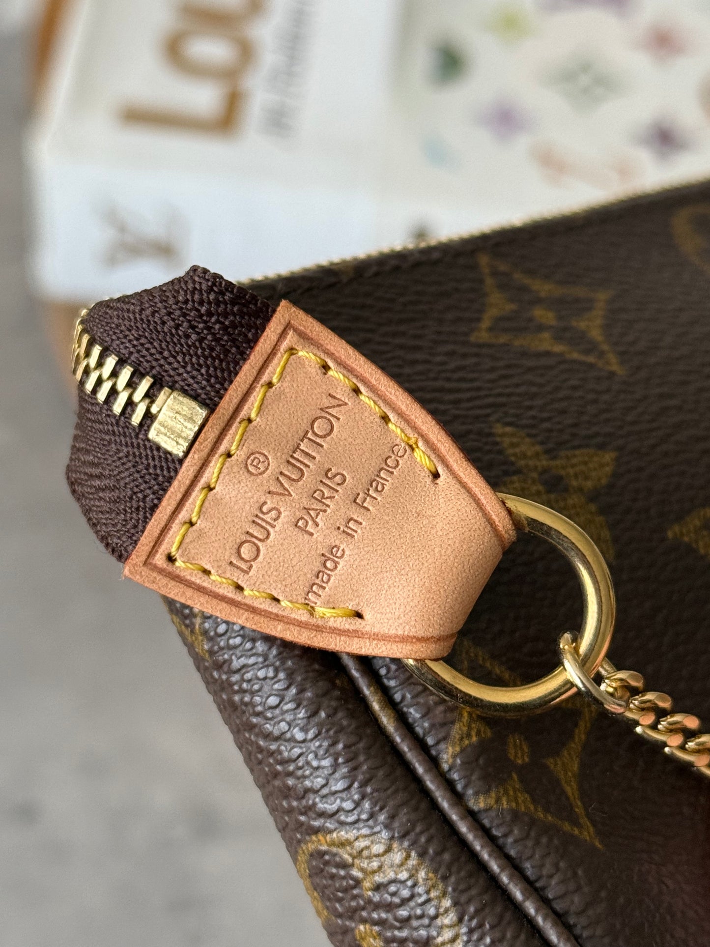 LV Bucket Pochette Monogram