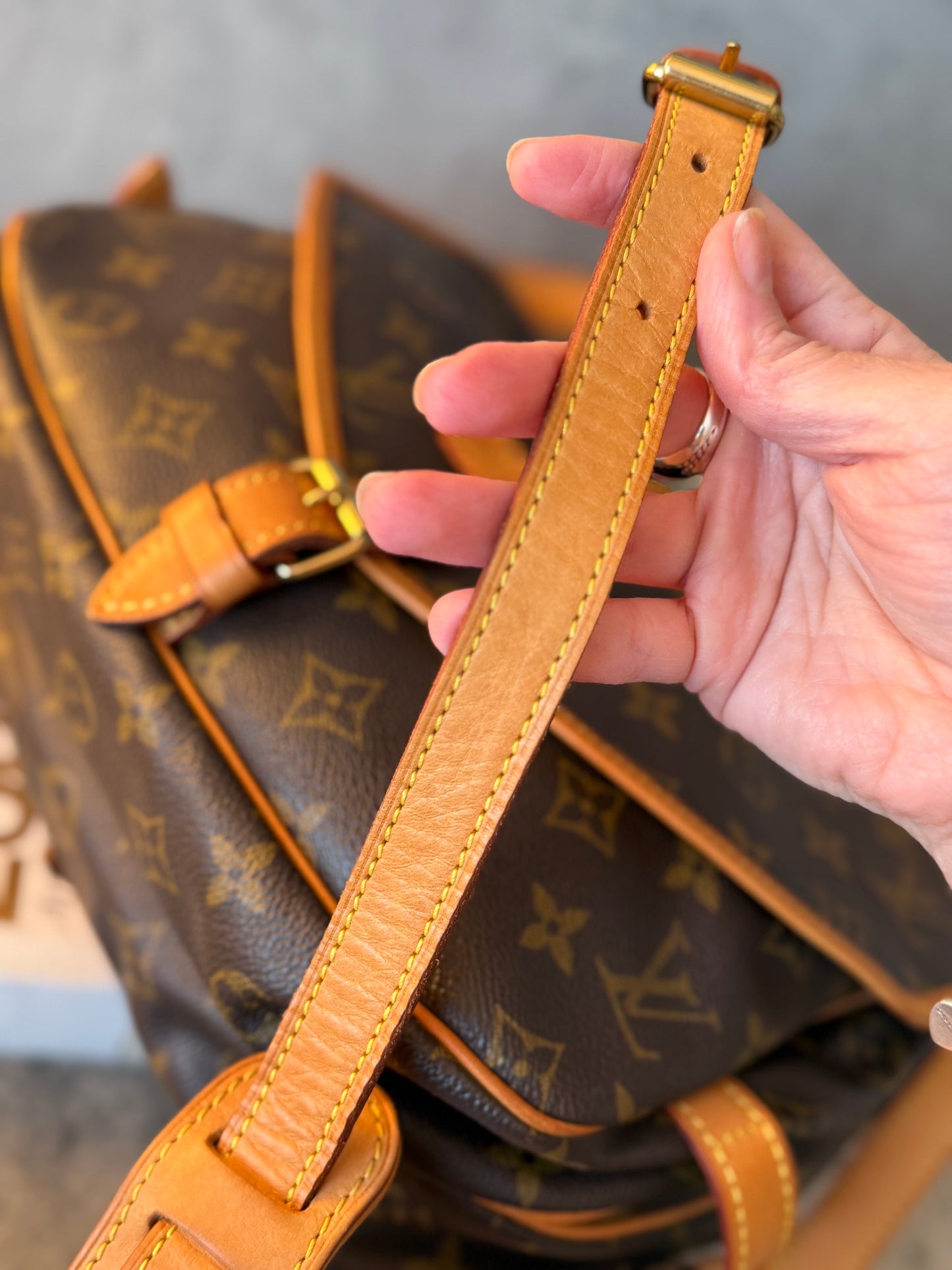 LV Saumur 30 crossbody