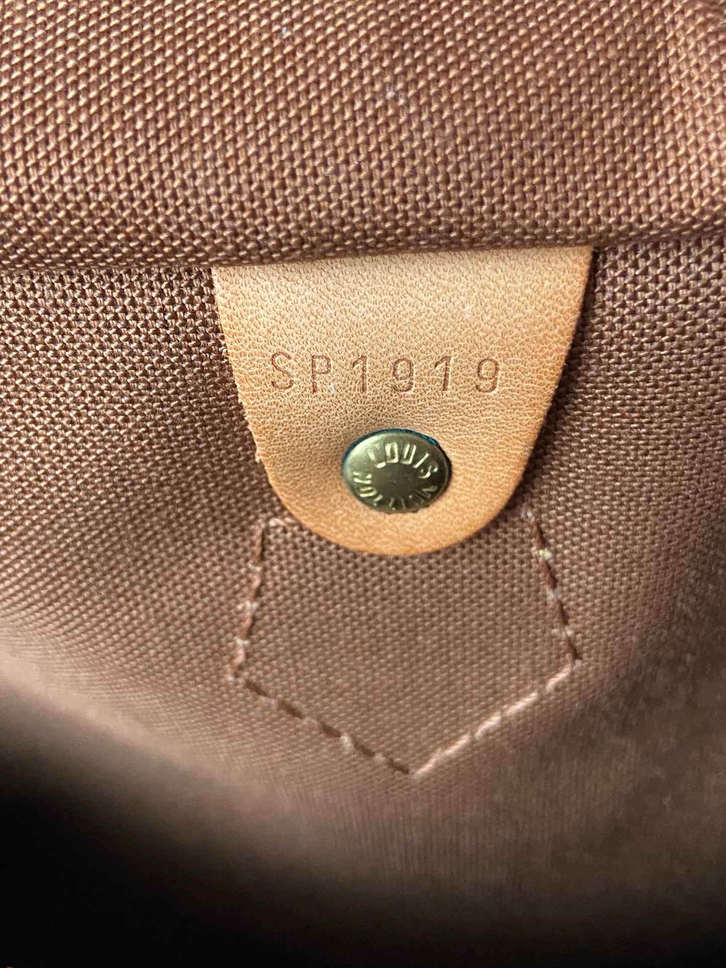 LV Speedy 35 monogram