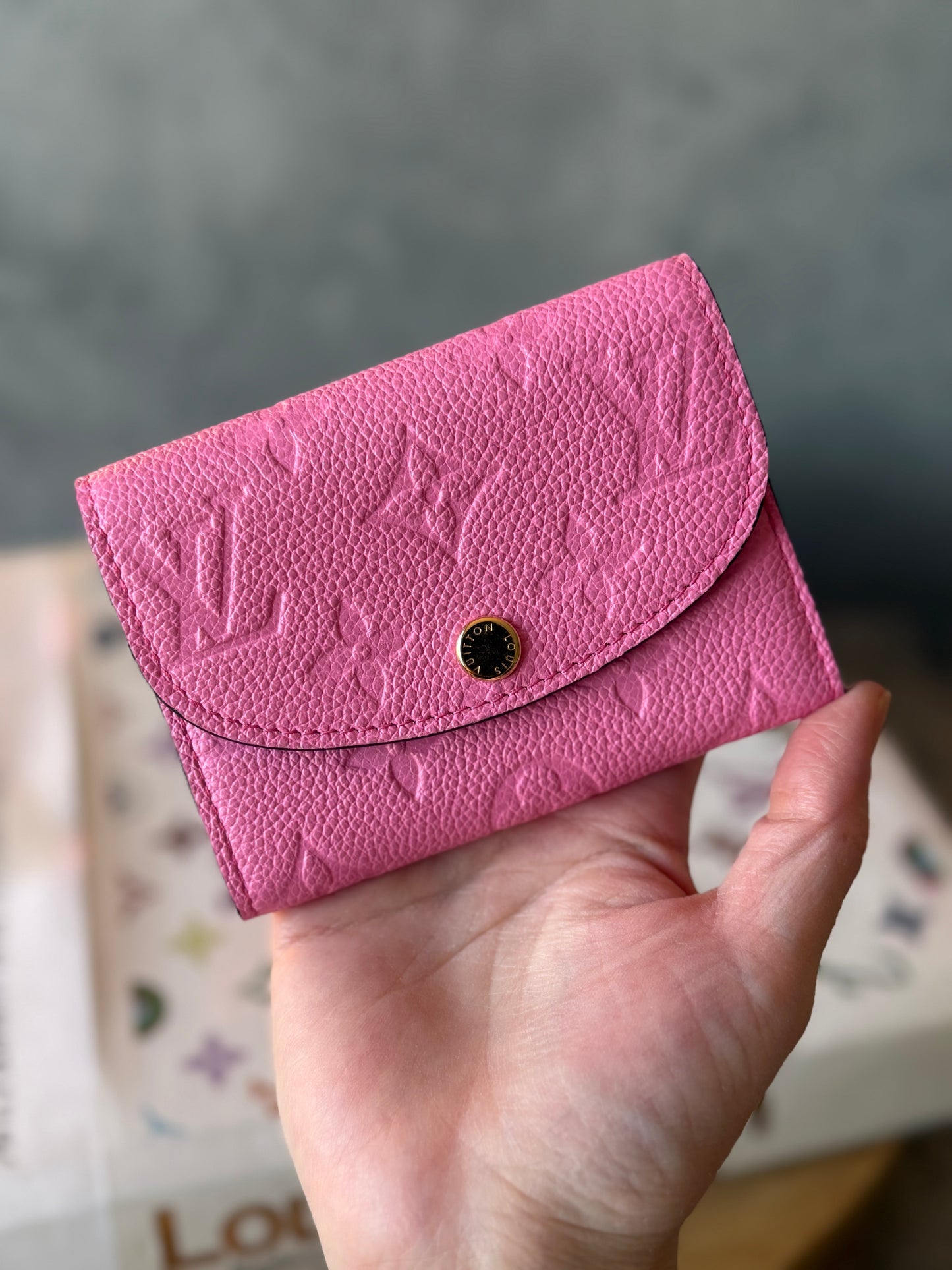 LV Rosalie Lollipop Pink