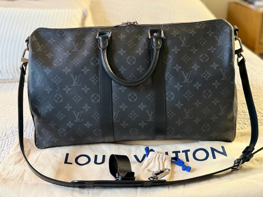 LV Keepall Bandouliere 45 Eclipse