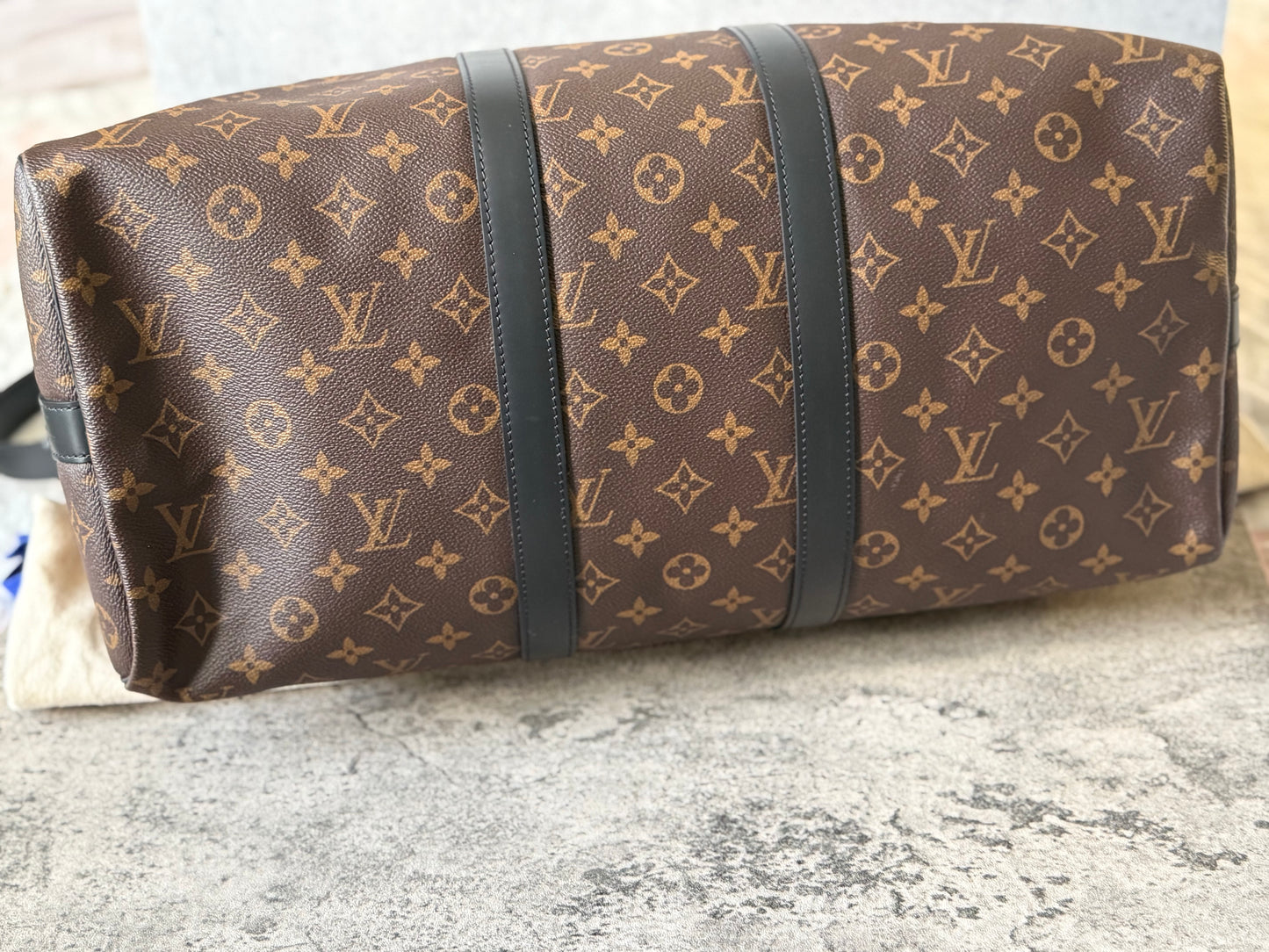 Louis Vuitton Keepall Bandouliere 45 Macassar