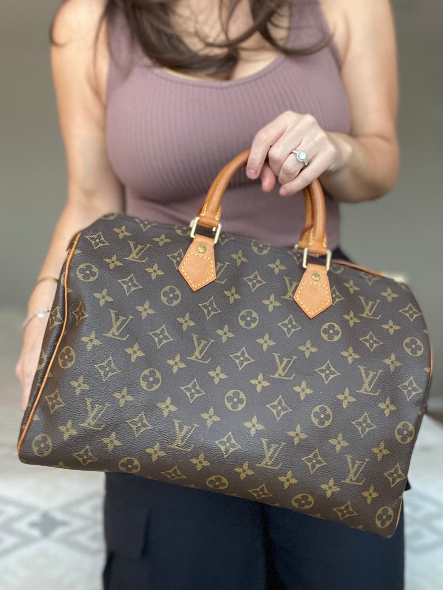 LV Speedy 35 monogram