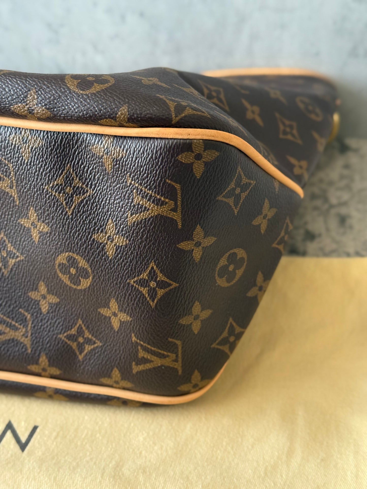 LV Delightful MM Beige