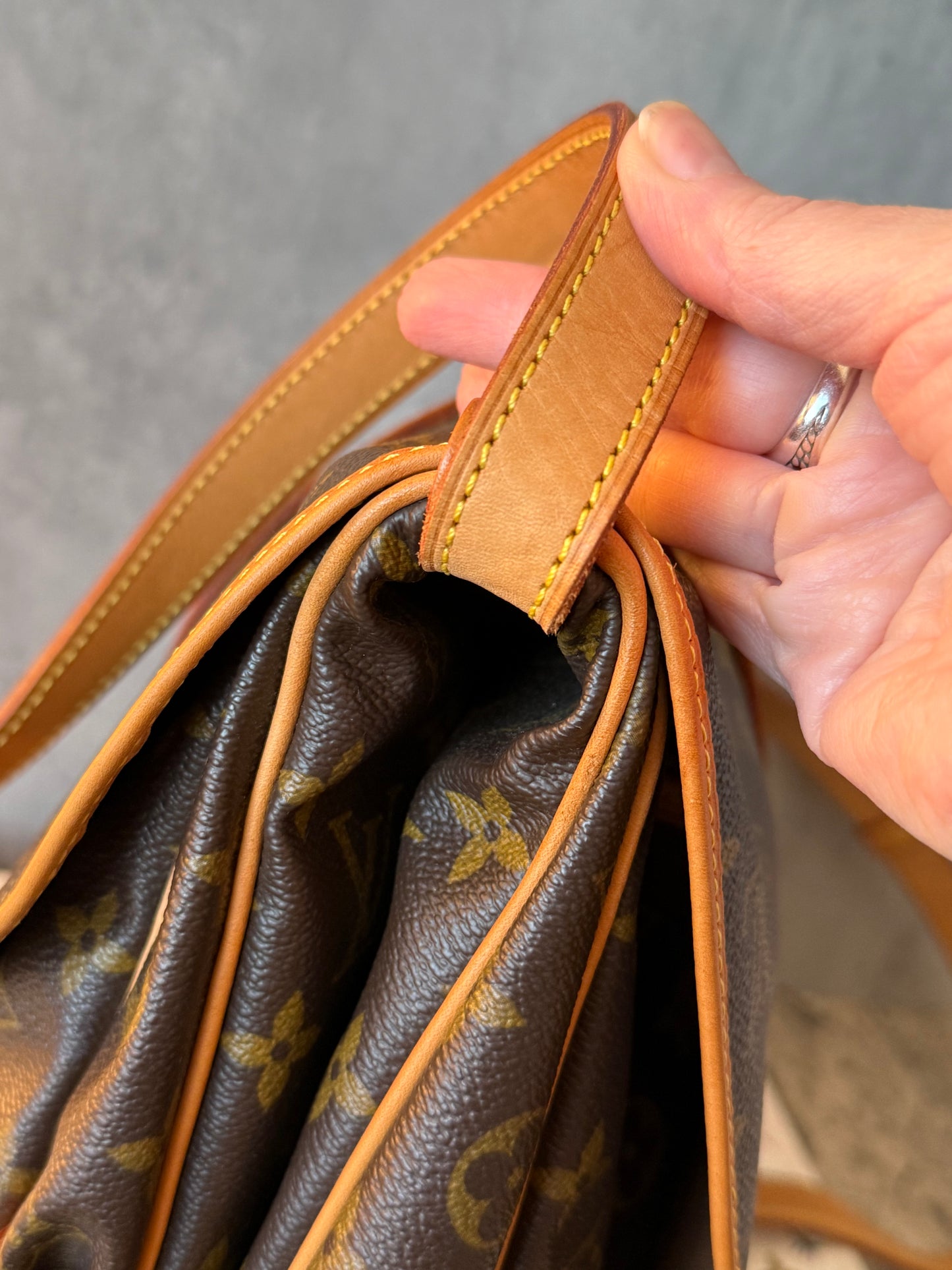 LV Saumur 30 crossbody