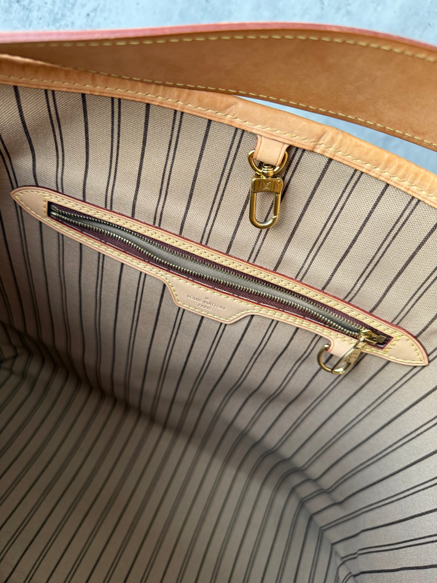 LV Delightful MM Beige