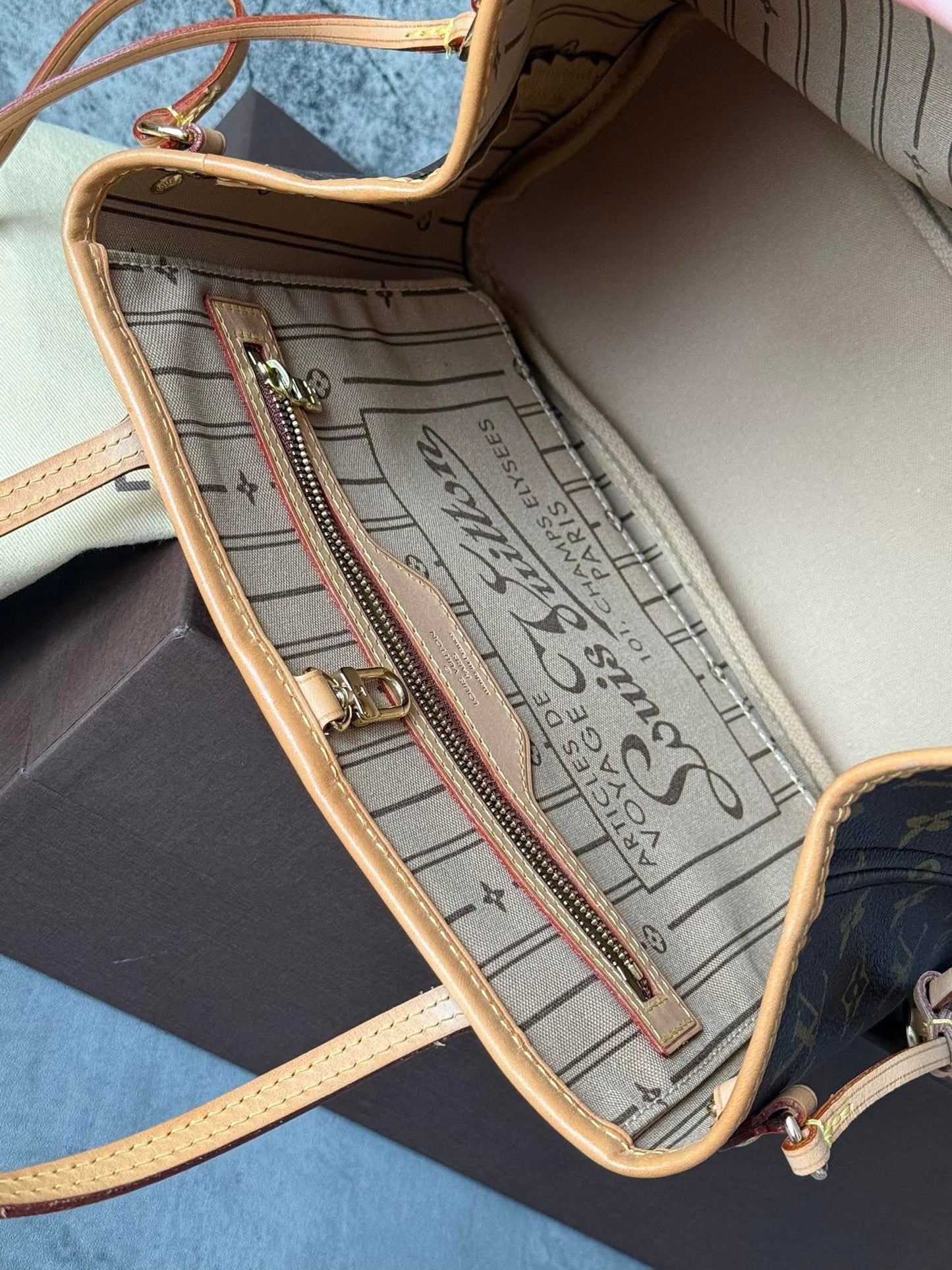 LV Neverfull PM Monigram
