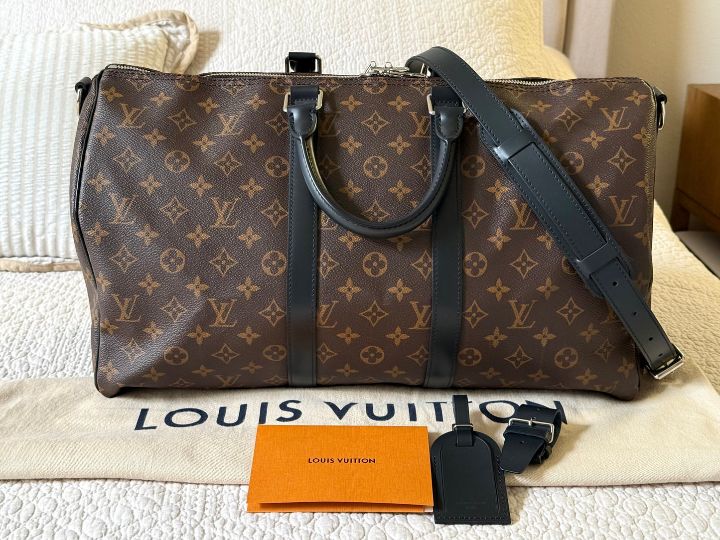 LV Keepall B 45 Macassar