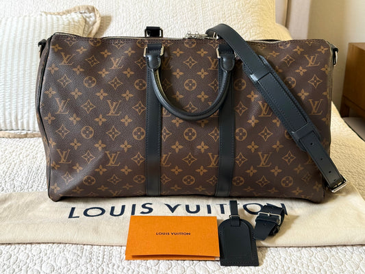 LV Keepall B 45 Macassar