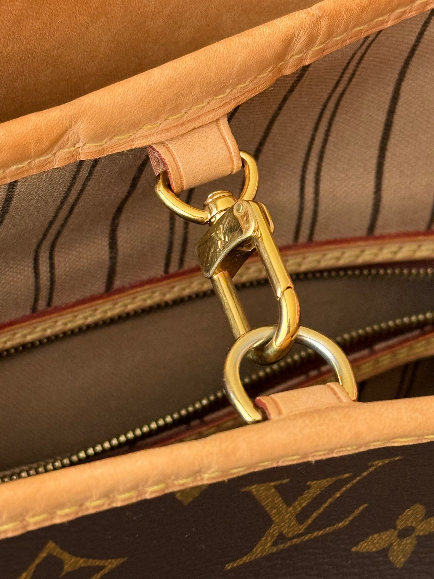 LV Delightful MM Beige