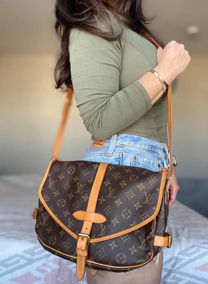 LV Saumur 30 crossbody