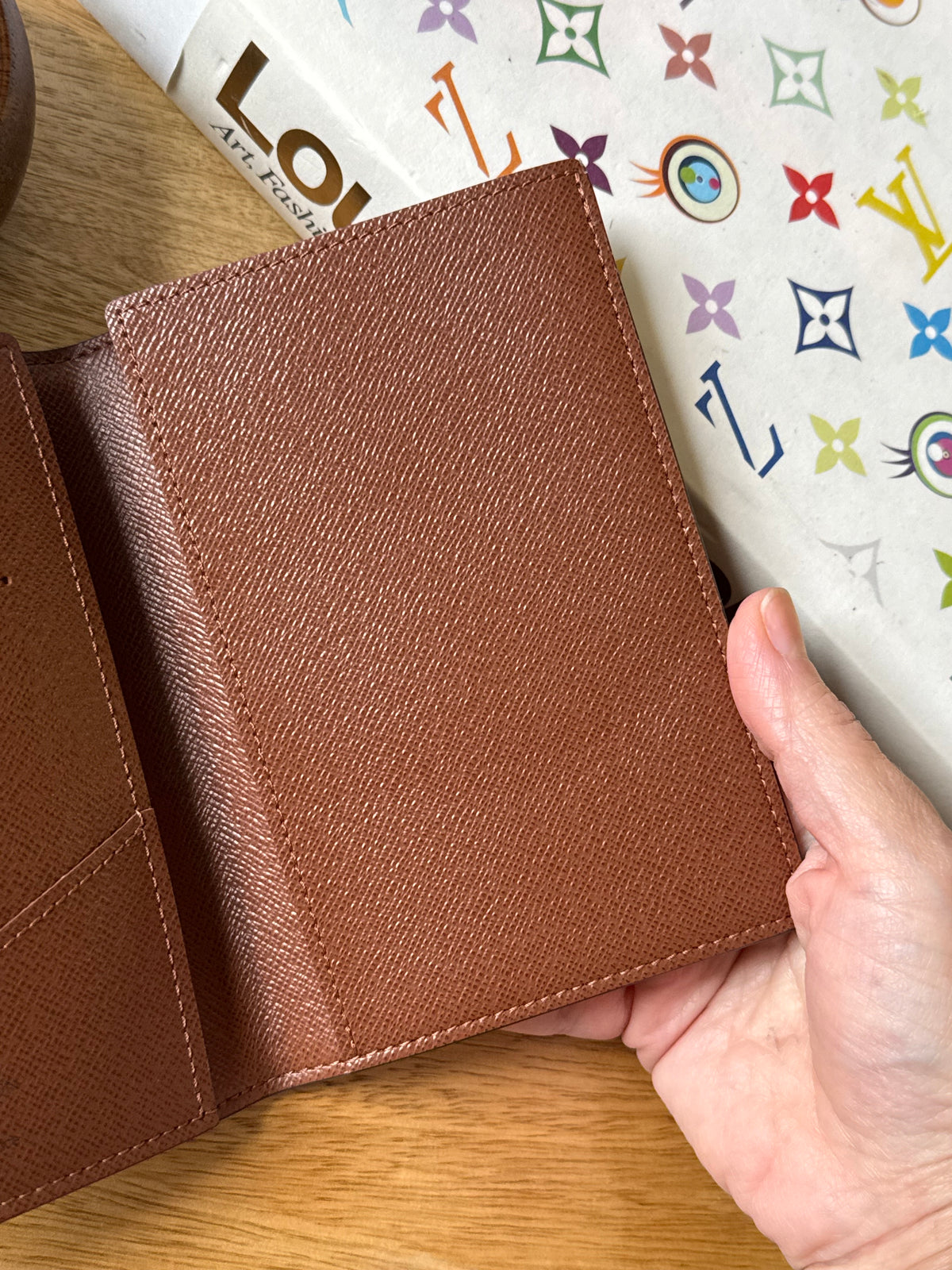 LV Passport Holder Monogram