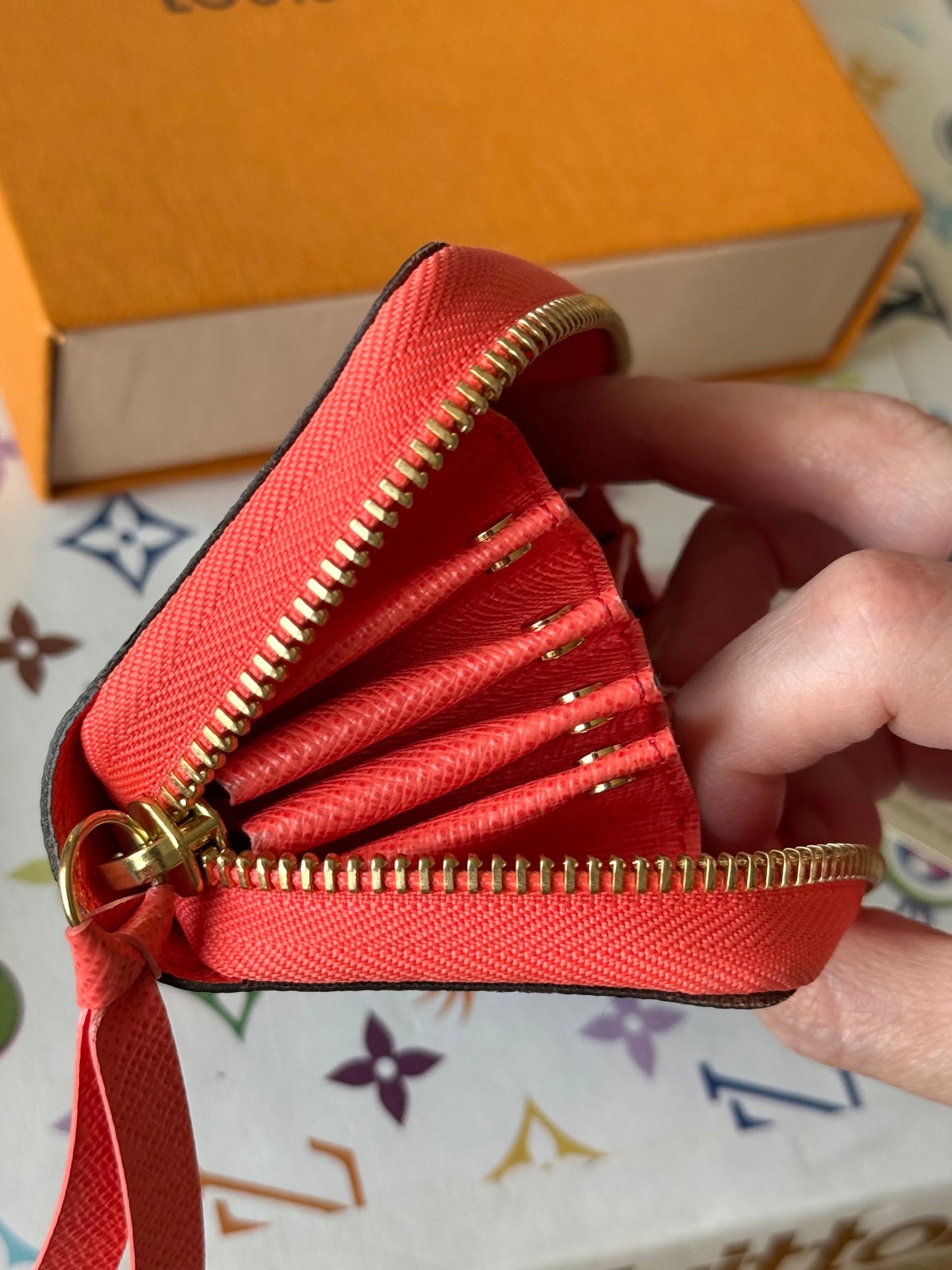 LV Multicartes Poppy Card holder