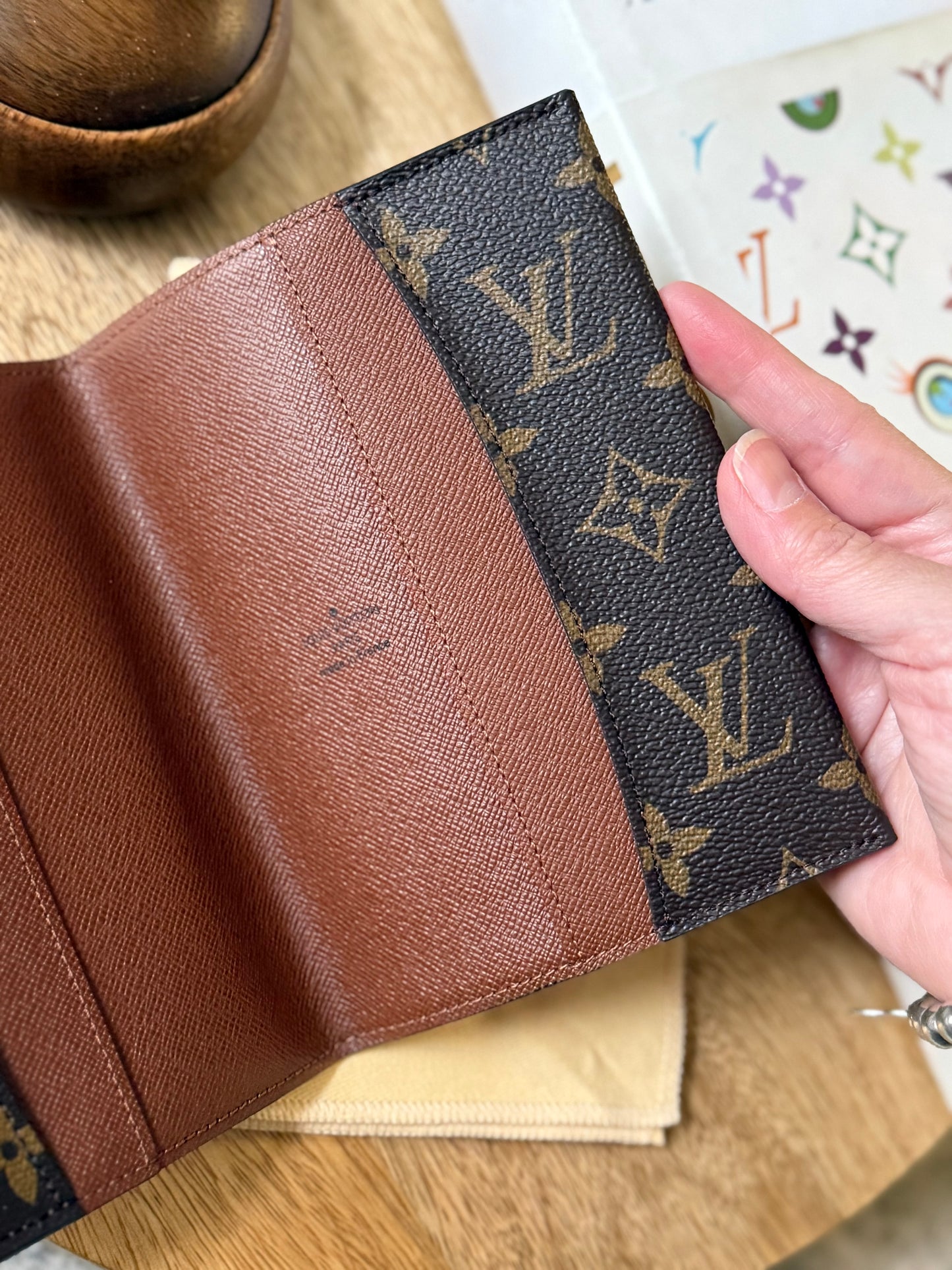 LV Couv Carnet PM Cover