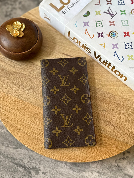 LV Bifold Checkbook Wallet