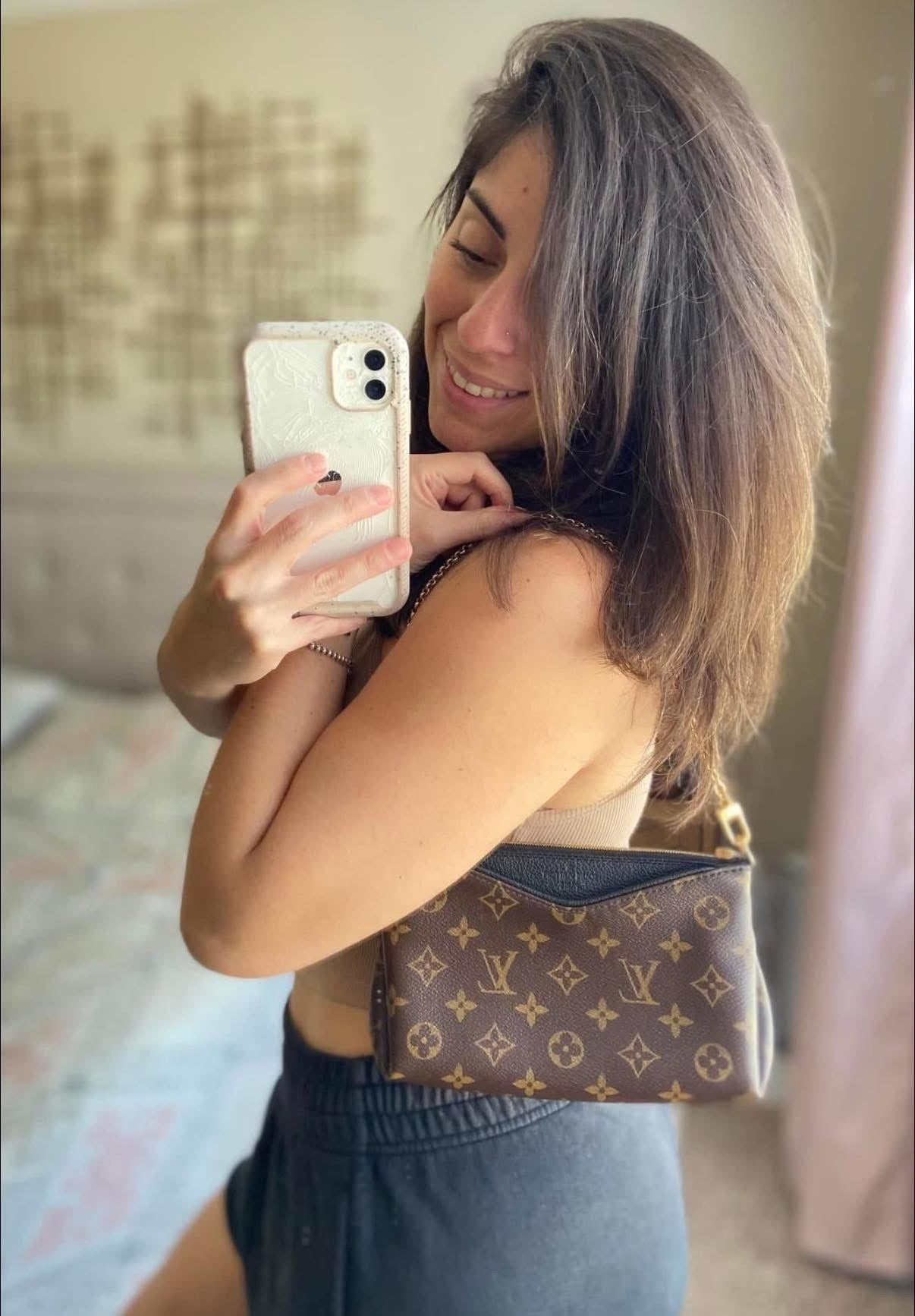 LV Pallas clutch crossbody noir