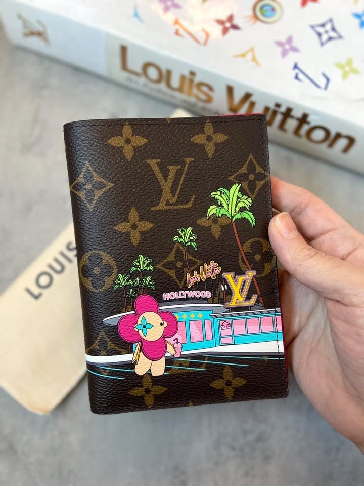 LV Hollywood Passport Holder