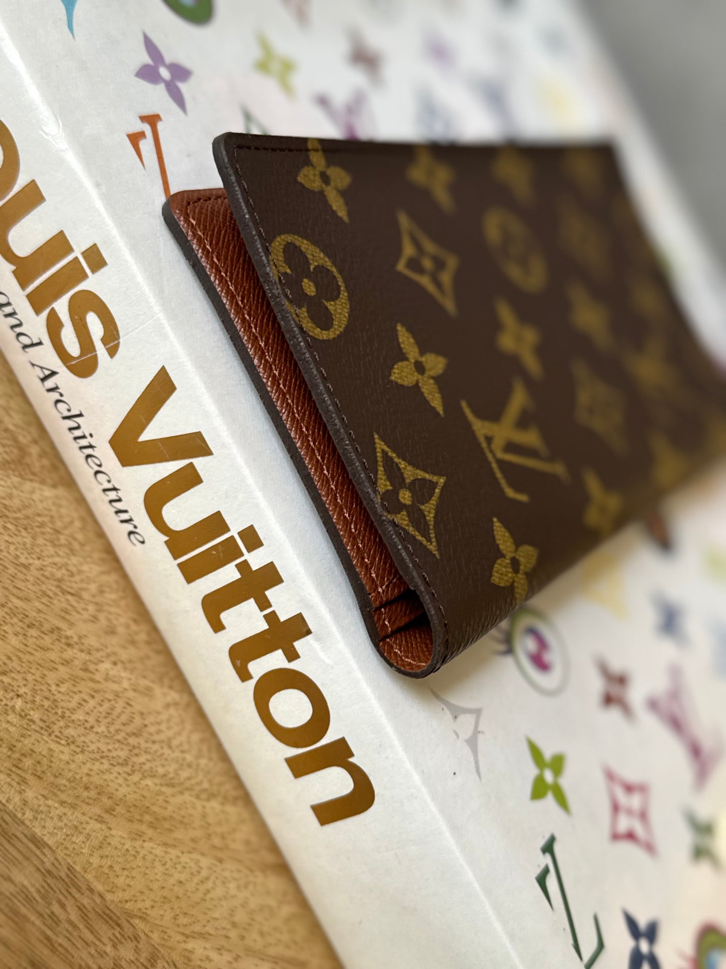 LV Bifold Checkbook Wallet