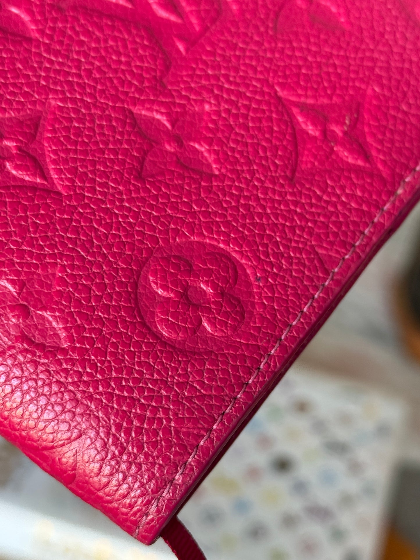 Clemence Notebook Cover Fuchsia