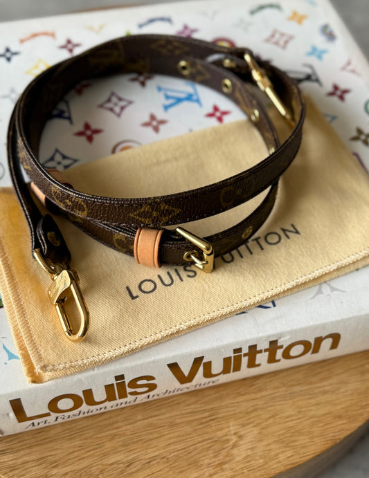 LV 16mm Monogram Strap
