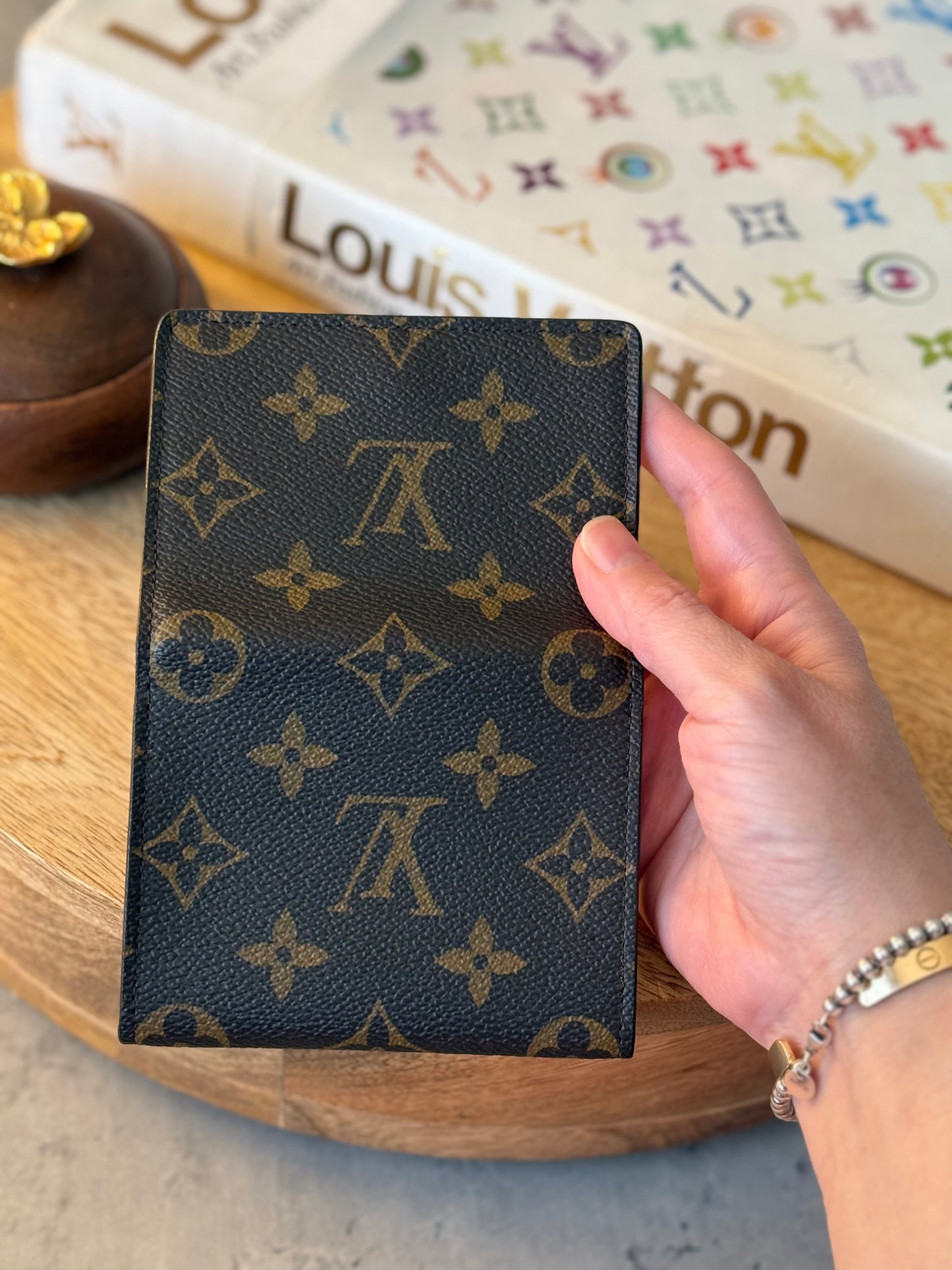LV Envelope Business Card Holder