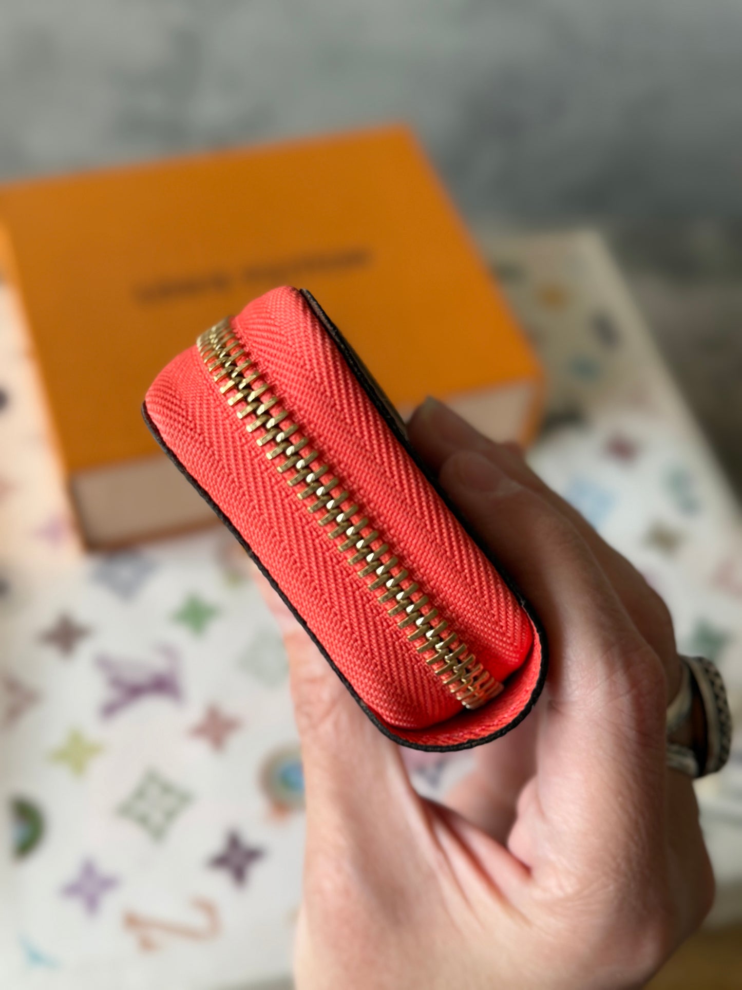 LV Multicartes Poppy Card holder