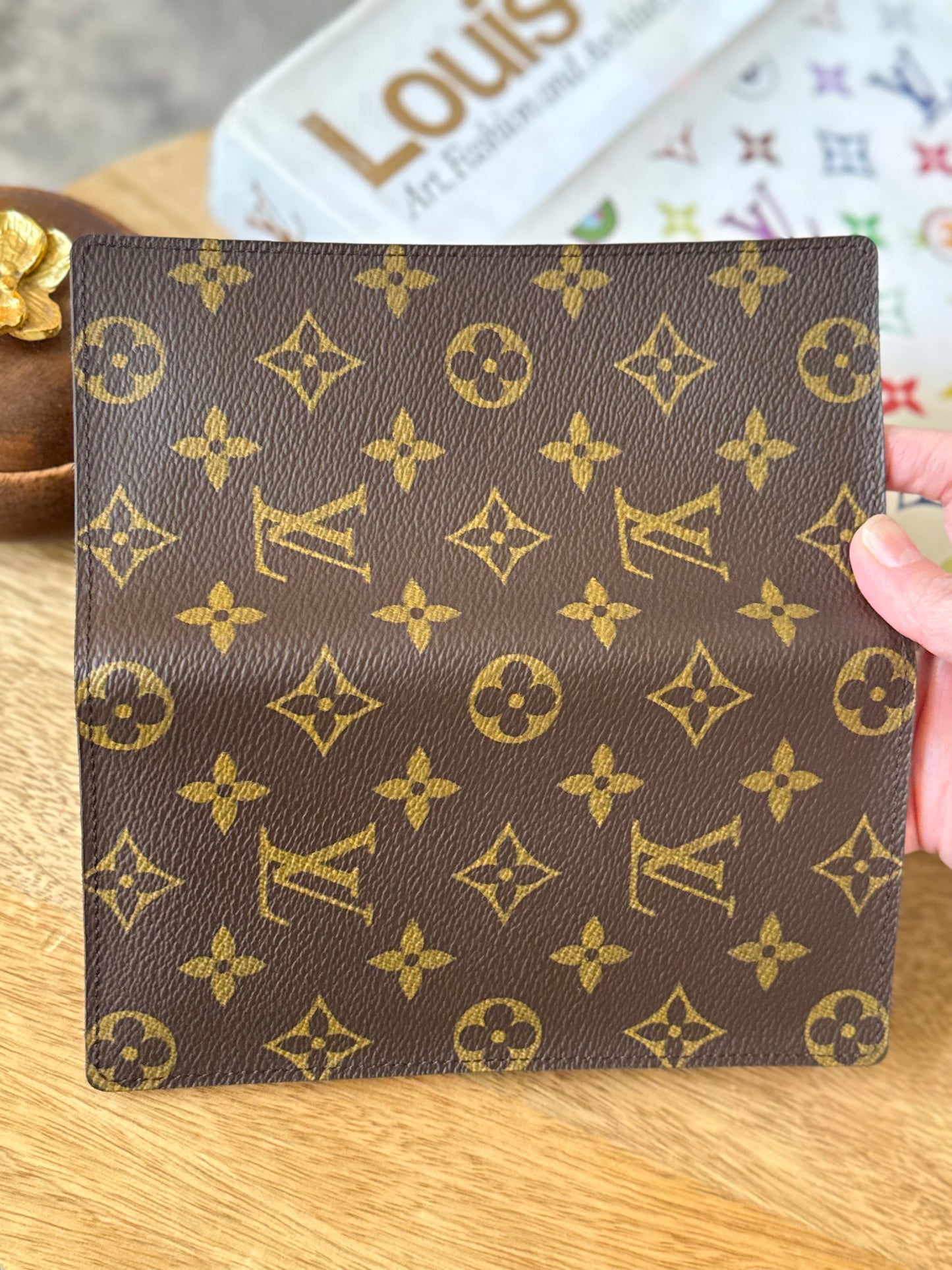 LV Bifold Checkbook Wallet