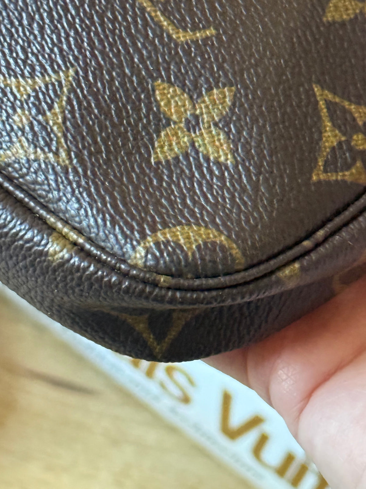 LV Bucket Pochette Monogram