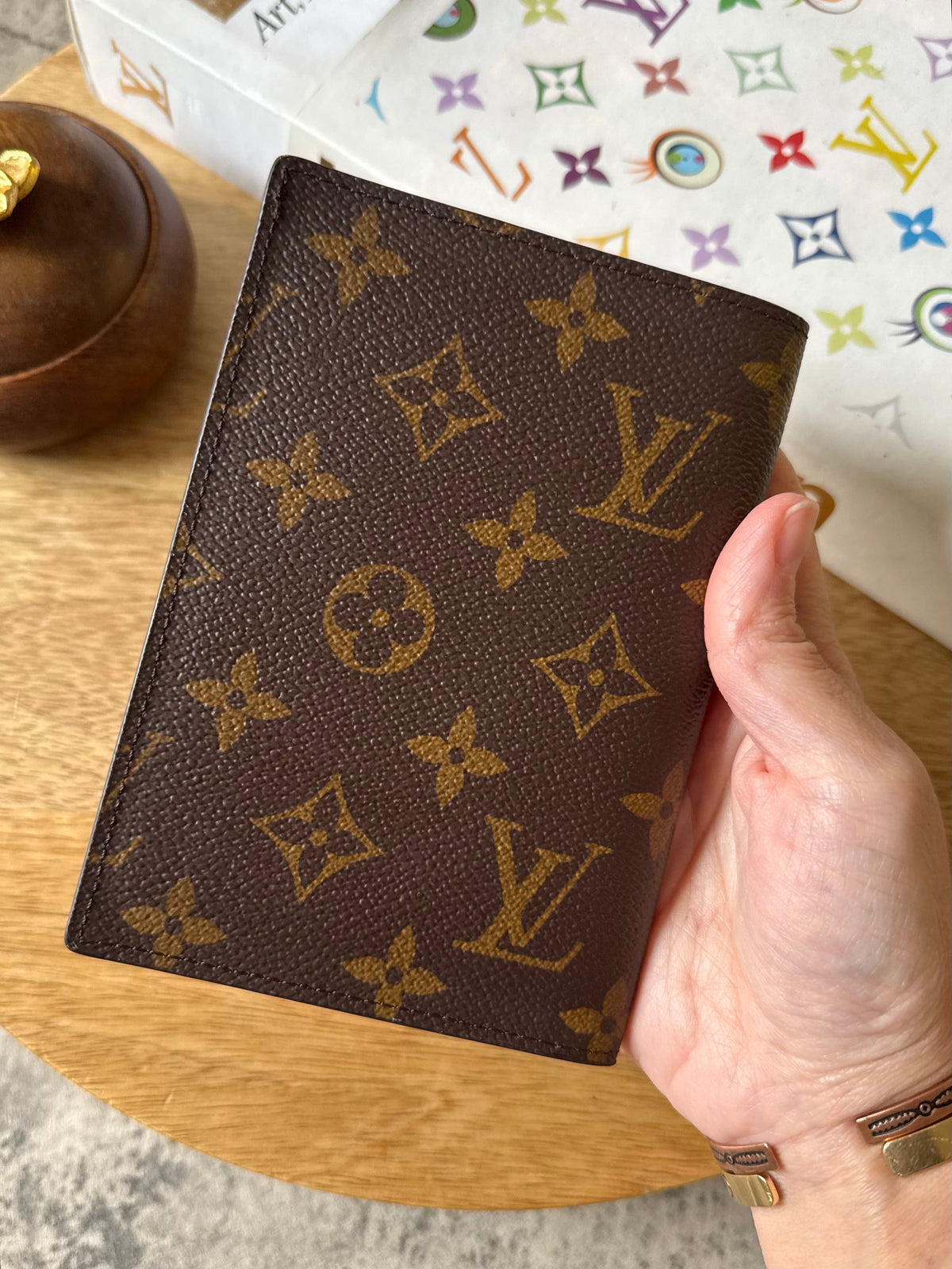 LV Passport Holder Monogram