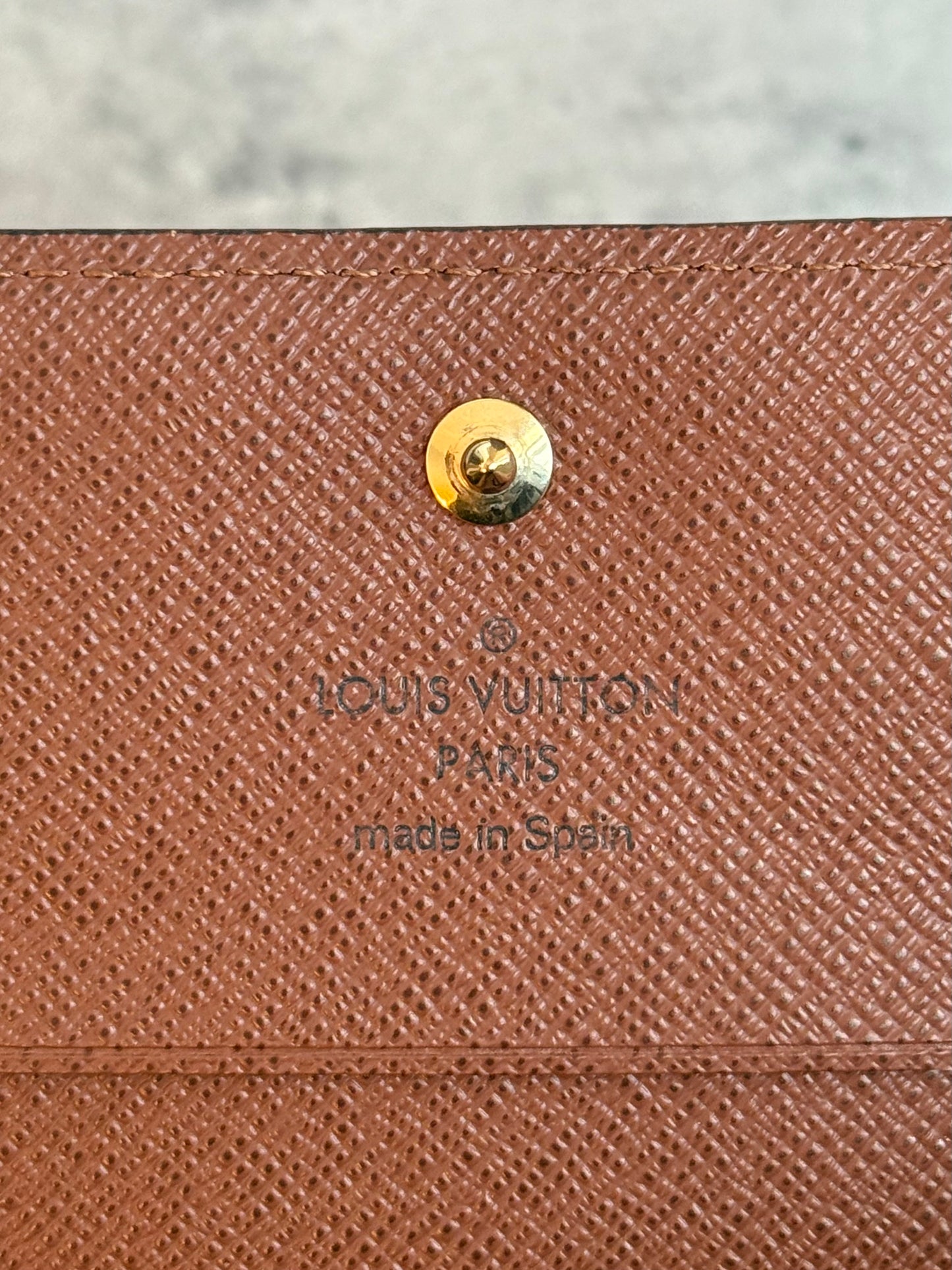 LV Envelope Business Card Holder