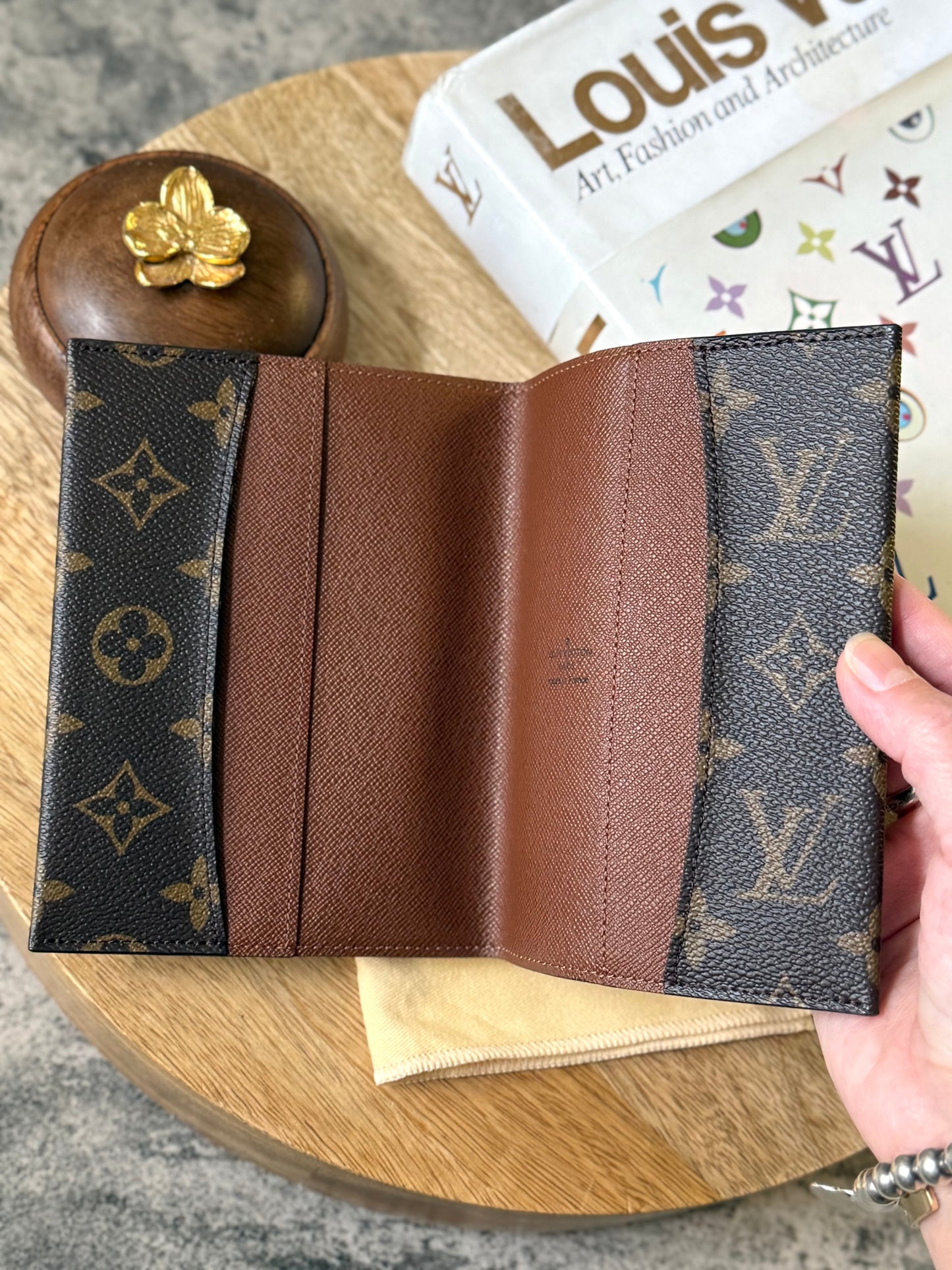 LV Couv Carnet PM Cover