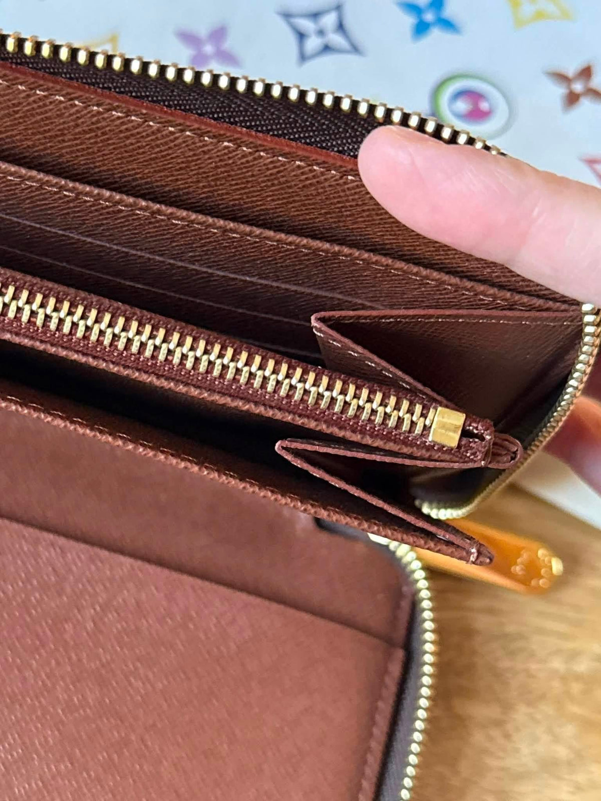 LV Zippy Organizer Wallet