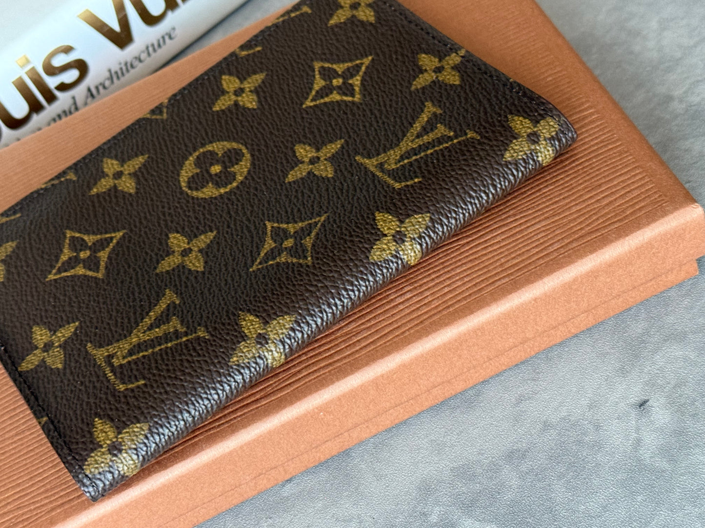 LV Passport Holder Monogram