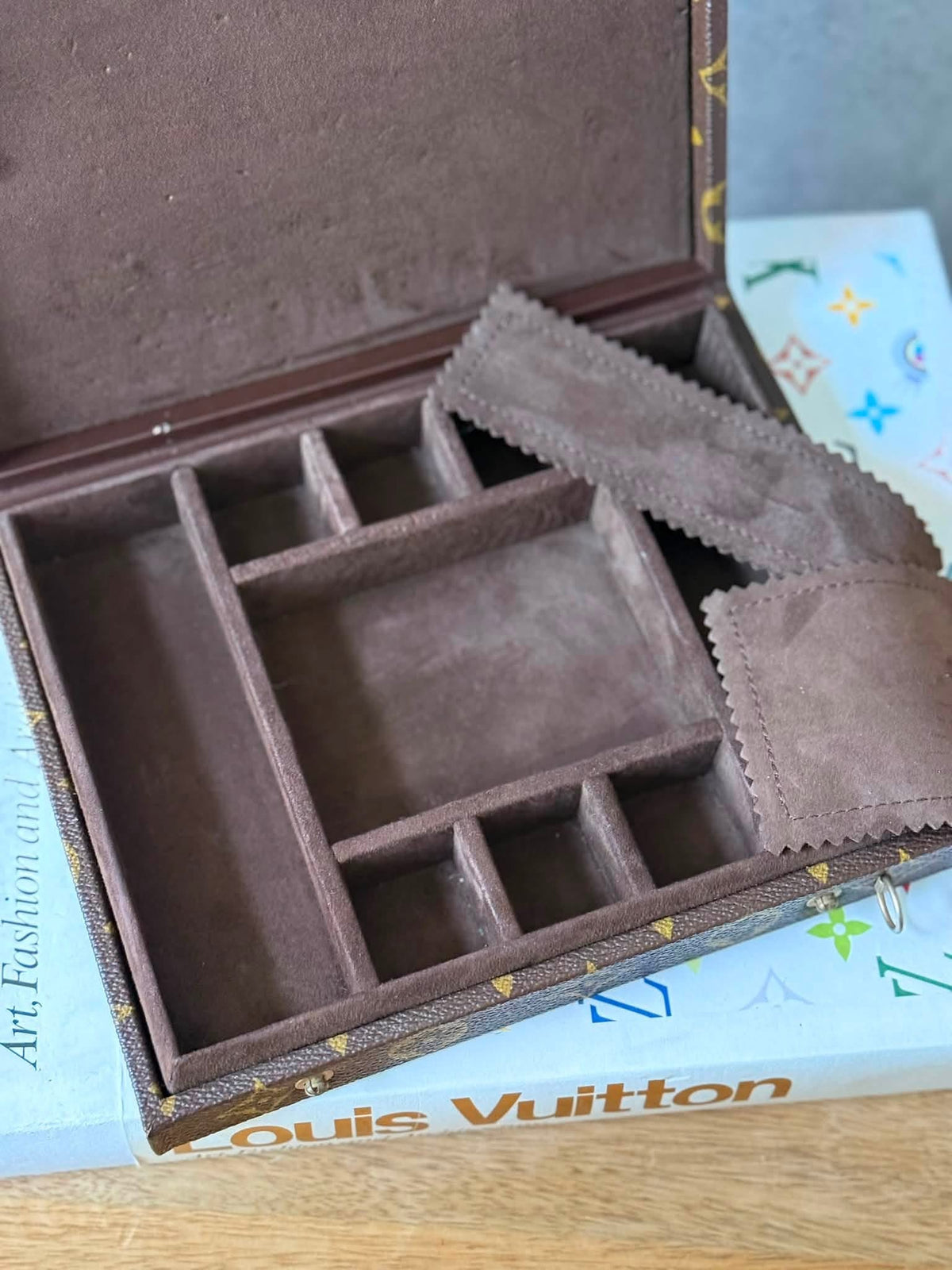LV Bijoux Vintage Jewelry Case