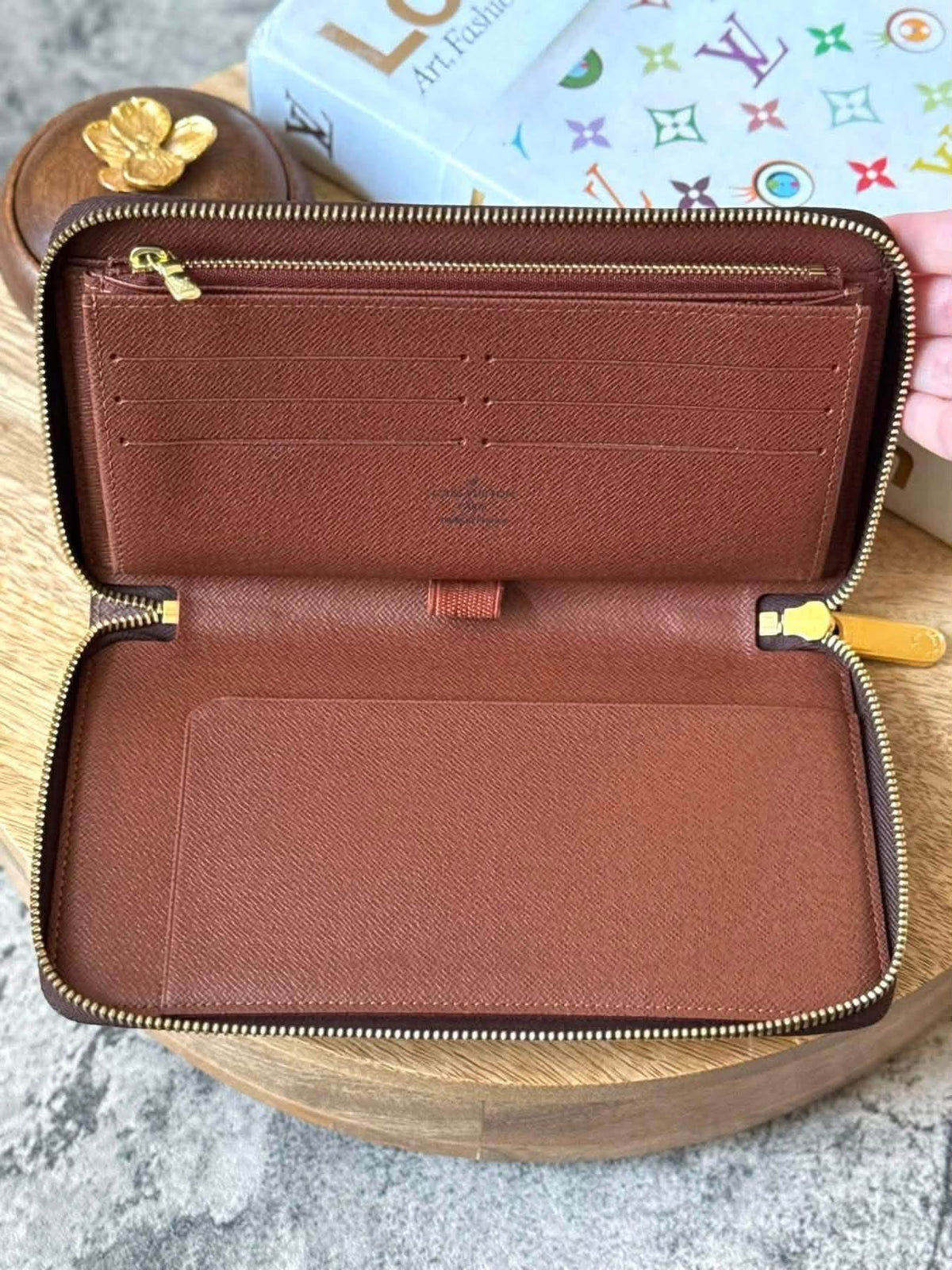 LV Zippy Organizer Wallet
