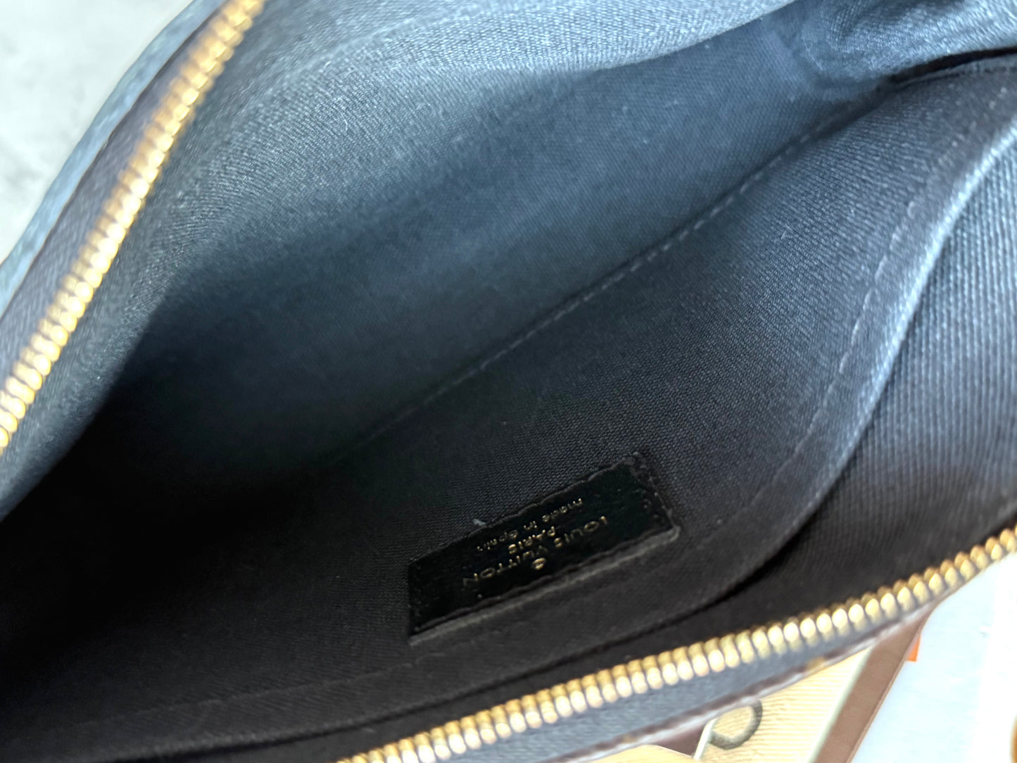 LV Pallas clutch crossbody noir