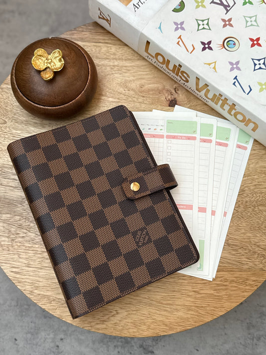 LV Agenda MM Damier Ebene