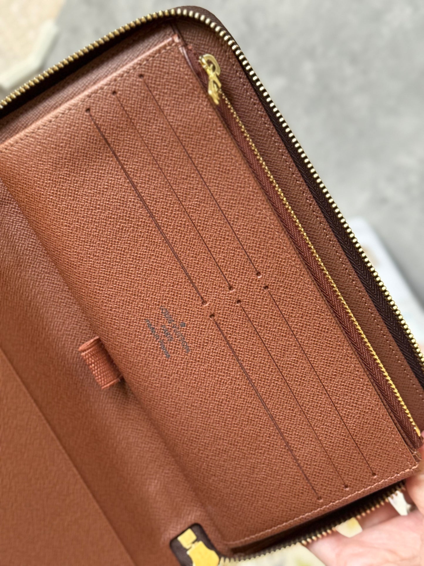 LV Zippy Organizer Monogram