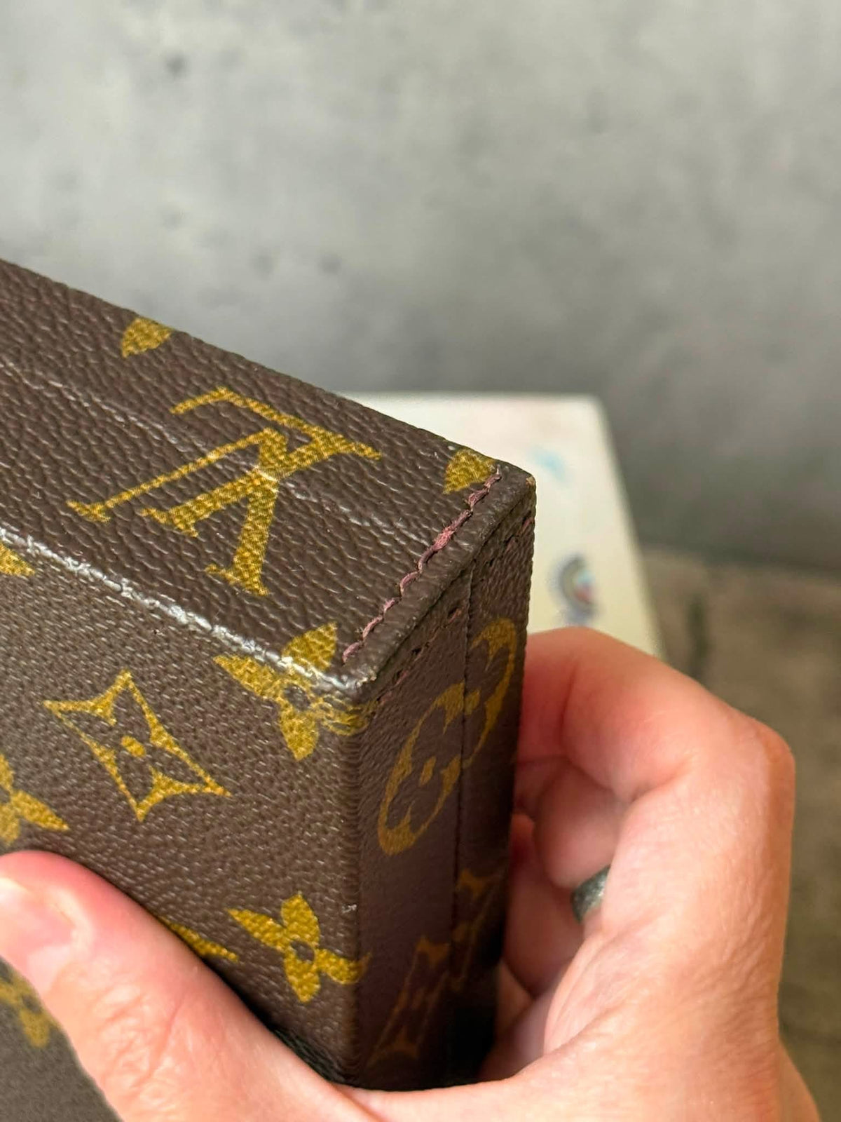 LV Bijoux Vintage Jewelry Case