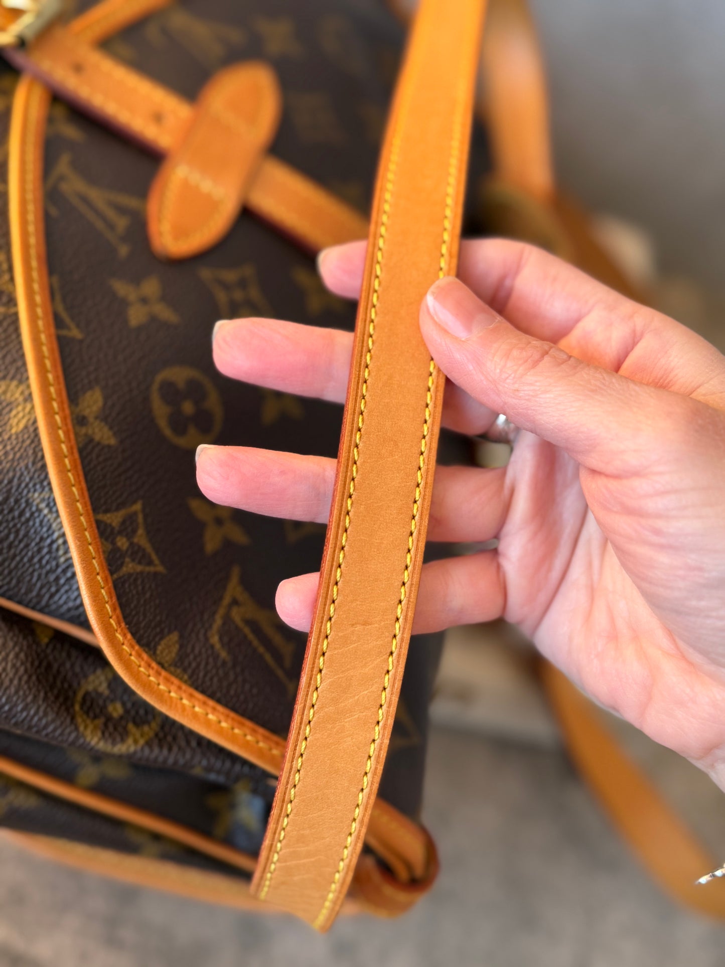 LV Saumur 30 crossbody
