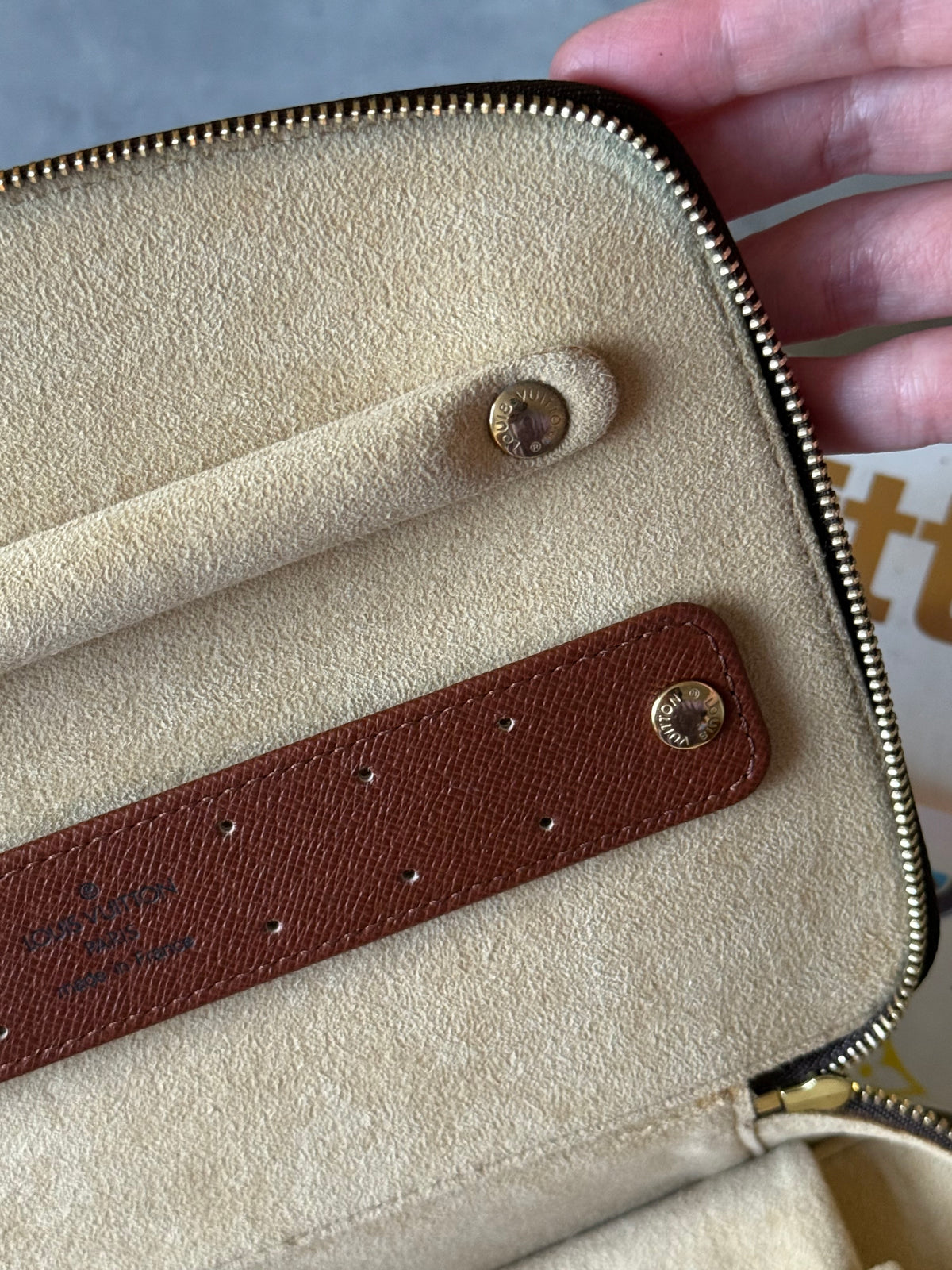 LV Monte Carlo GM Jewelry Case