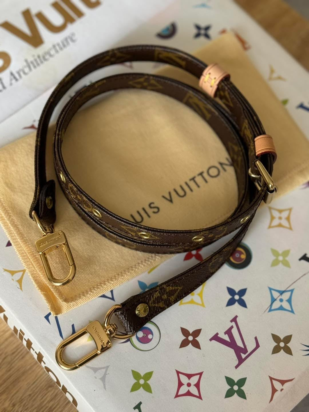 LV 16mm Monogram Strap