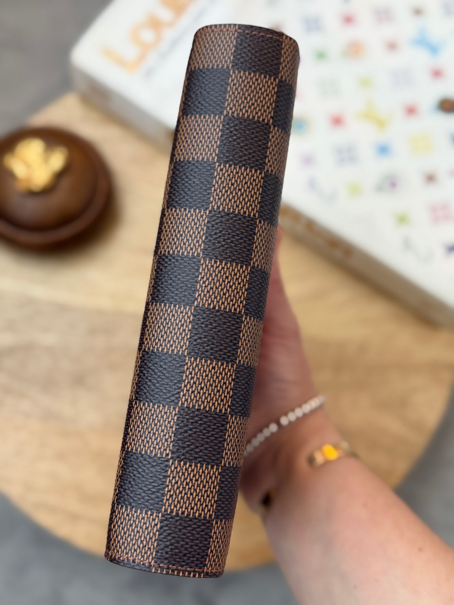 LV Agenda MM Damier Ebene