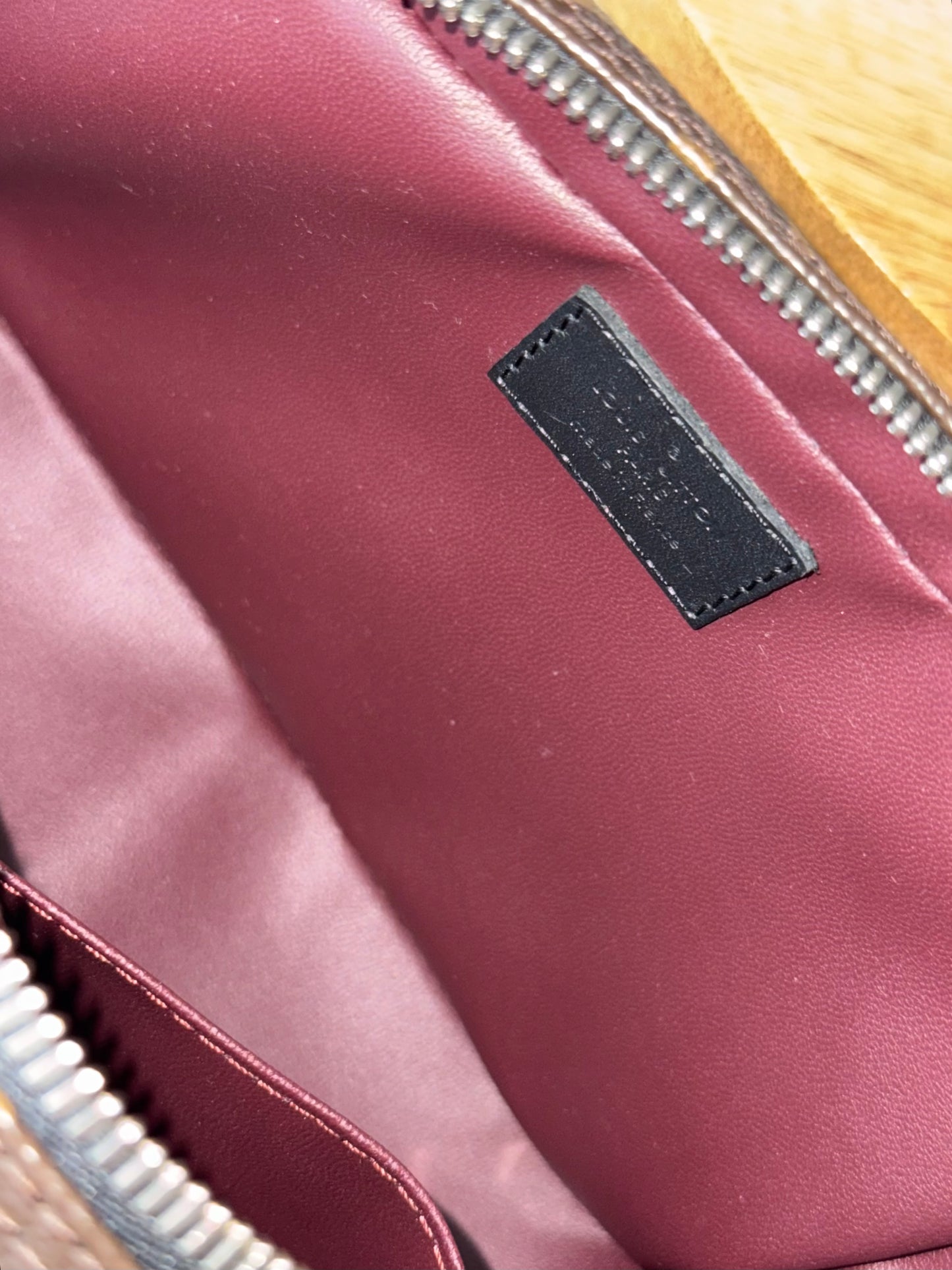 LV Macassar Toilet PM Pouch