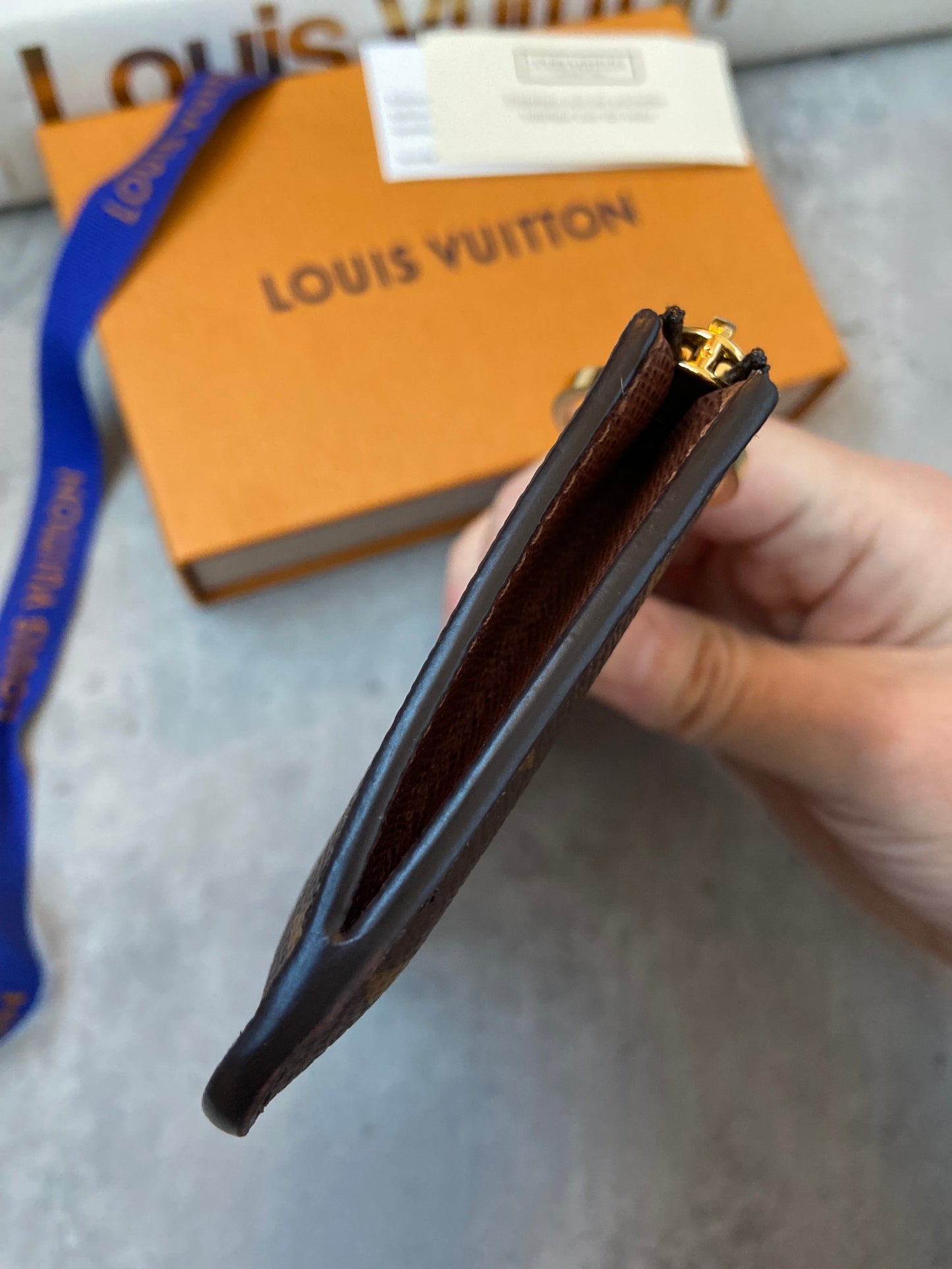 LV Romy Card Holder